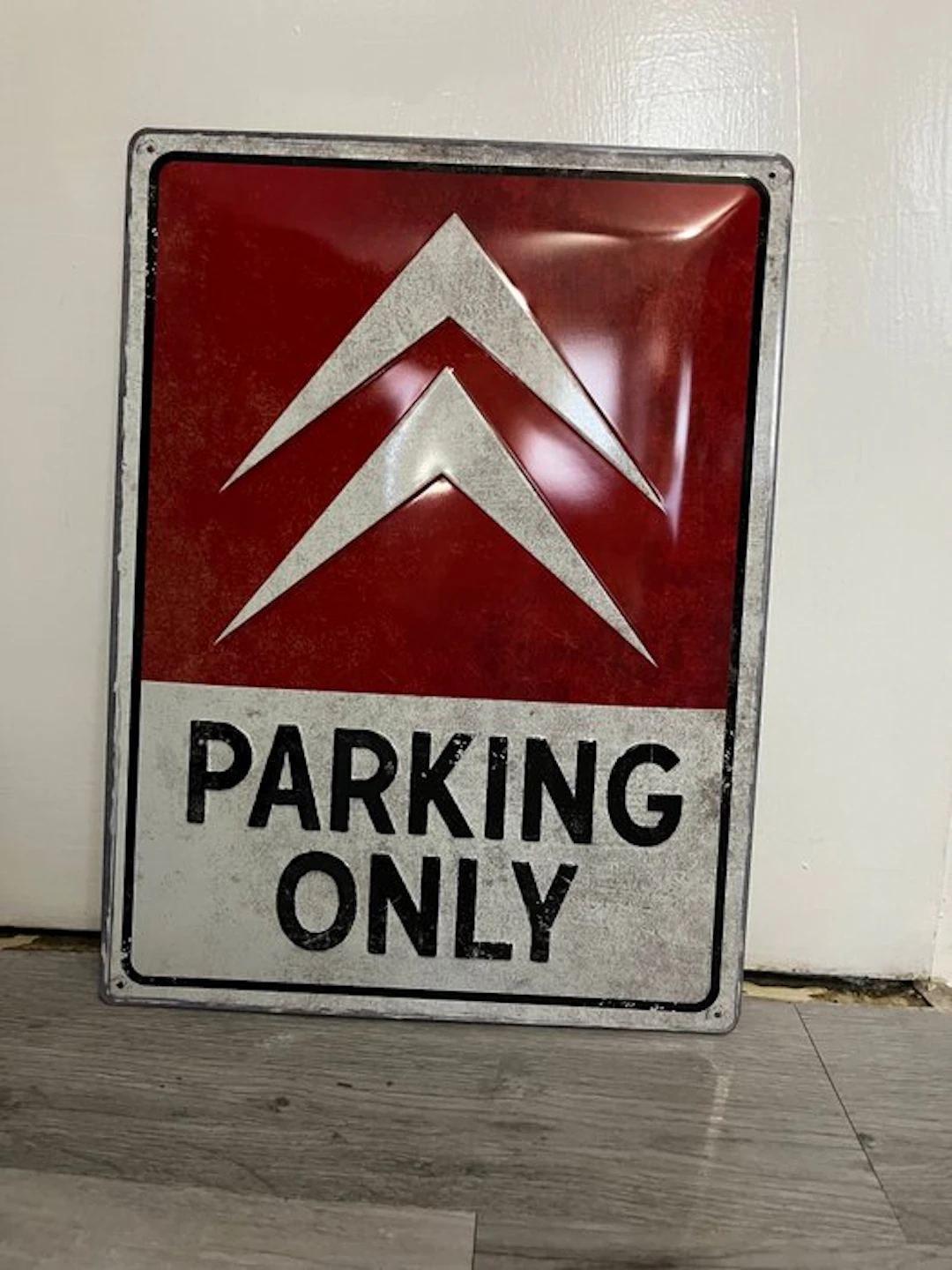 Citroën PARKING ONLY metal sign - Nostalgic-Art - Sign - Metal