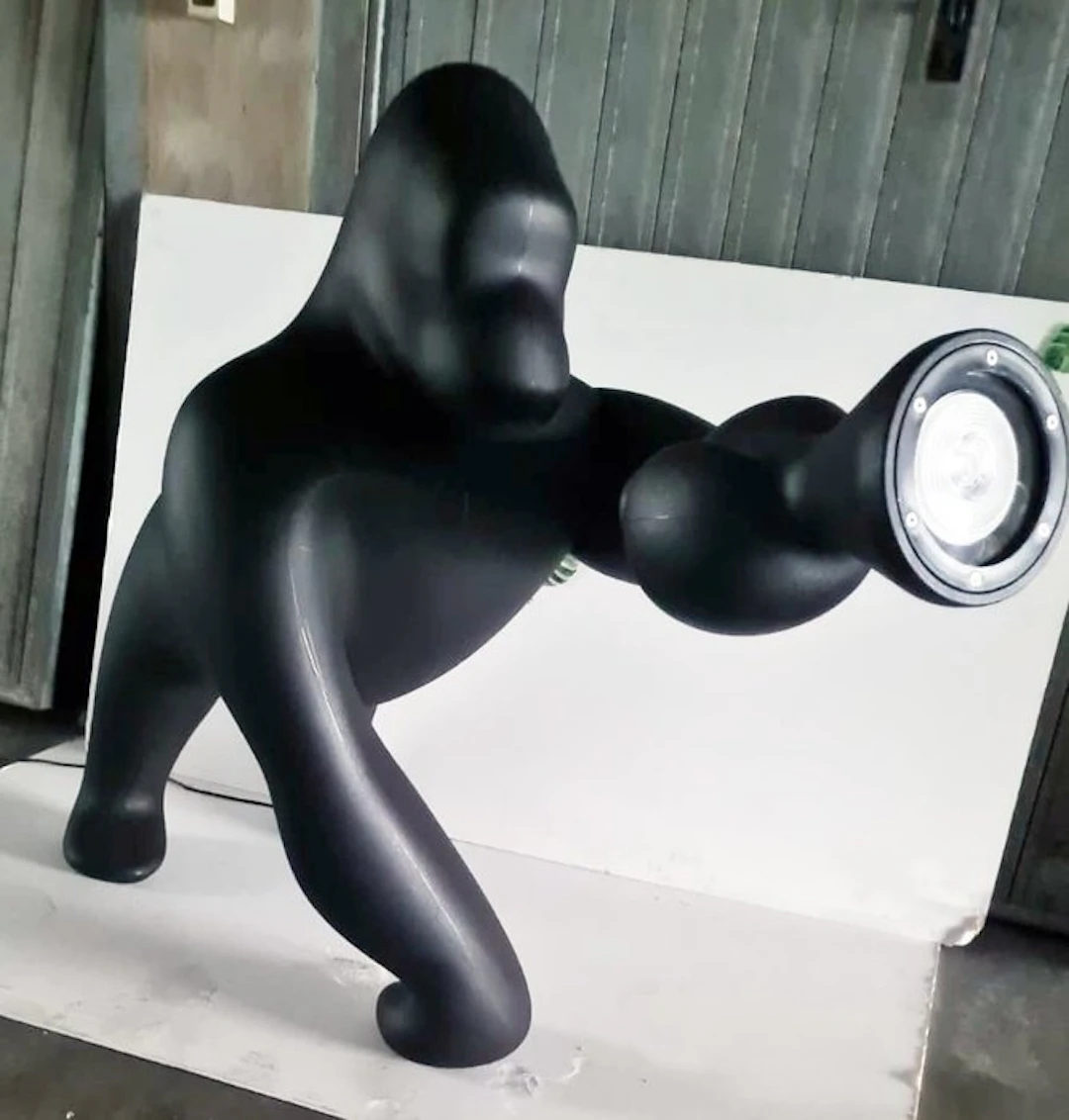 Qeeboo - Stefano Giovannoni - Floor lamp - Kong - Plastic