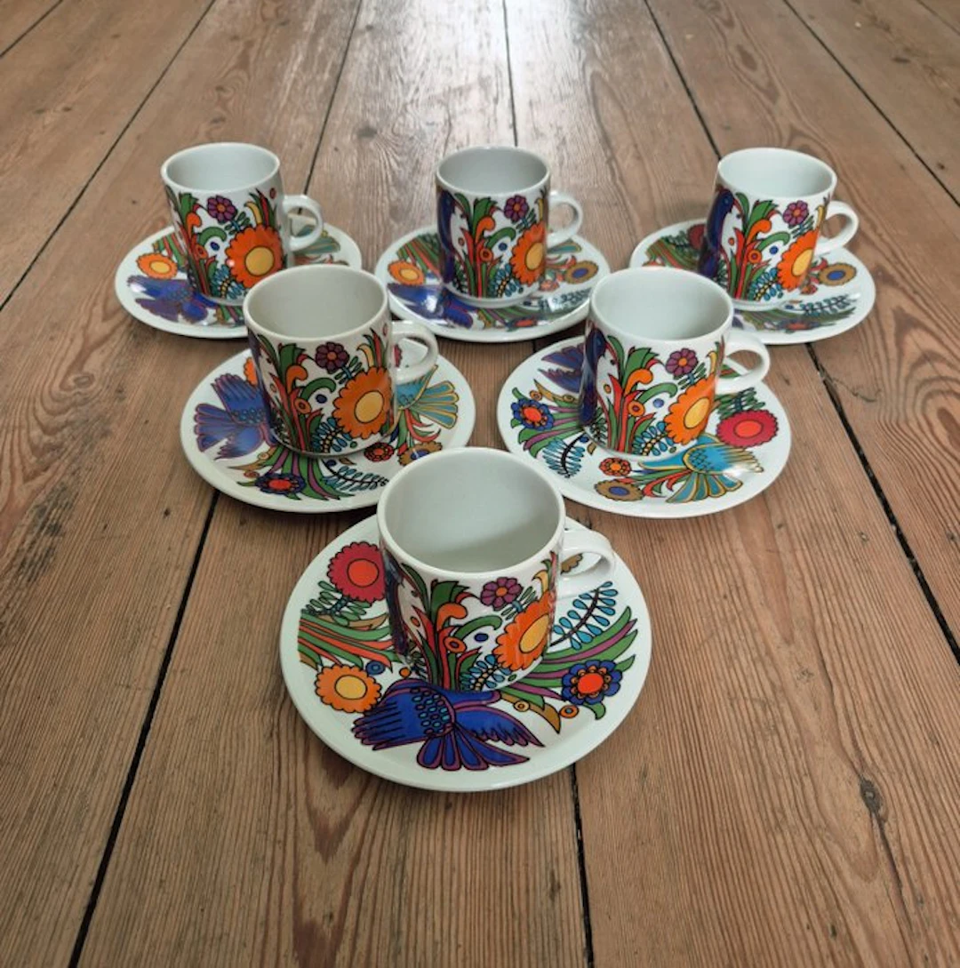 Villeroy & Boch - Christine Reuter - Coffee service - Acapulco - Porcelain
