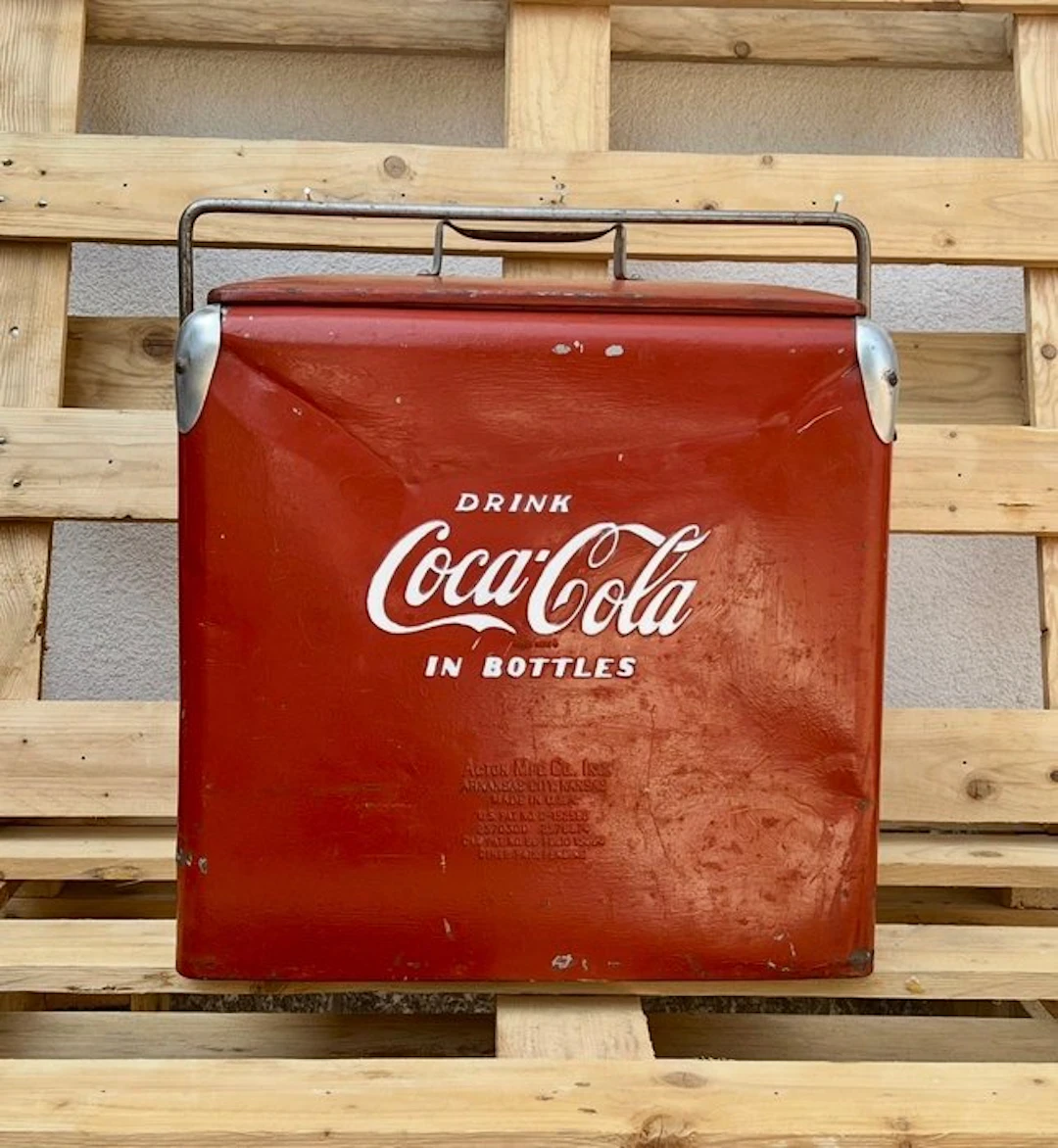 Coca-Cola - Refrigerator - Metal - Coca-Cola freezer