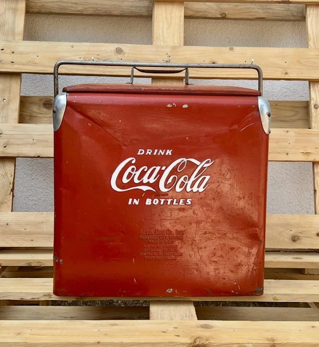 Coca-Cola - Refrigerator - Metal - Coca-Cola freezer