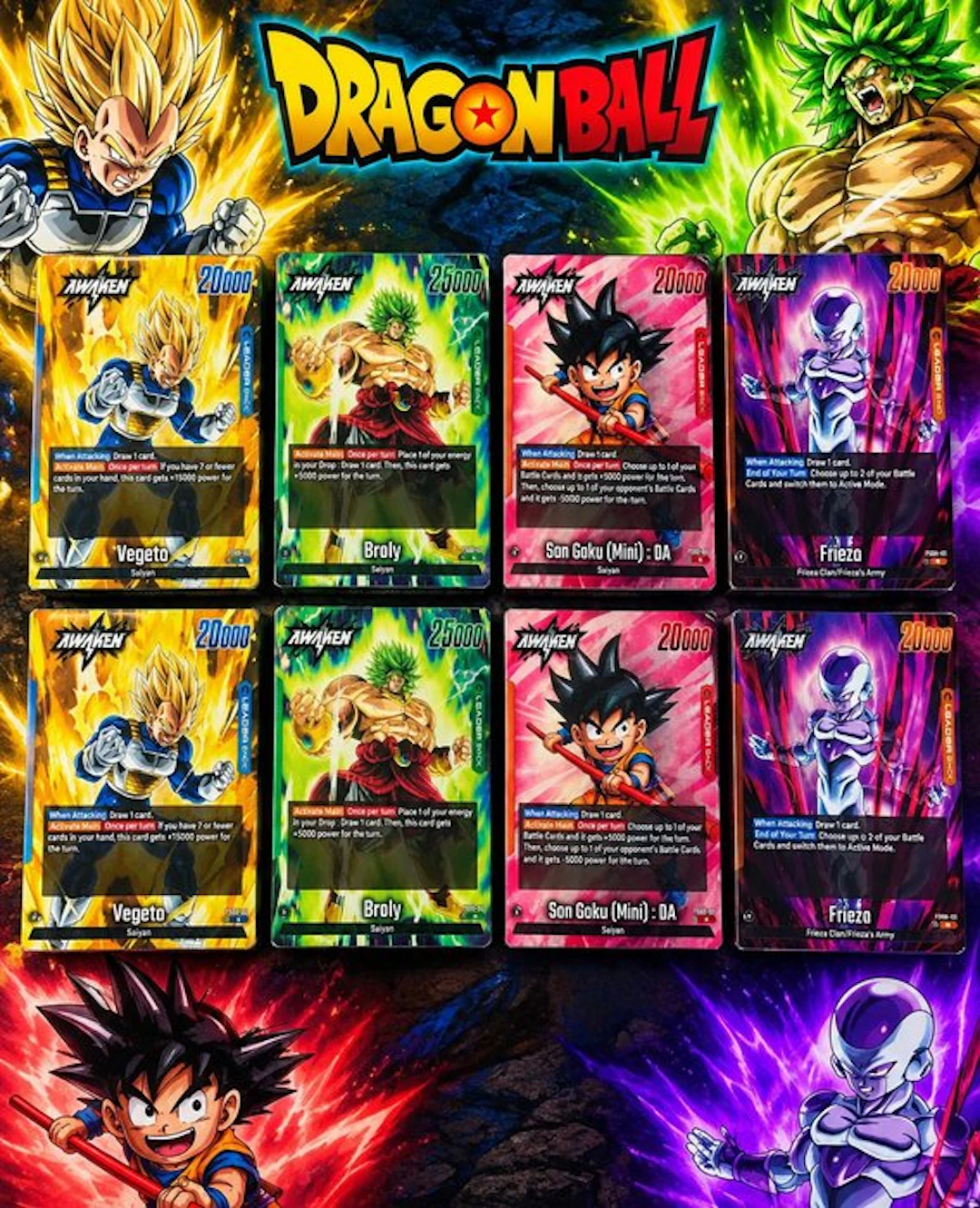 Bandai - 8 Sealed deck - Dragon Ball