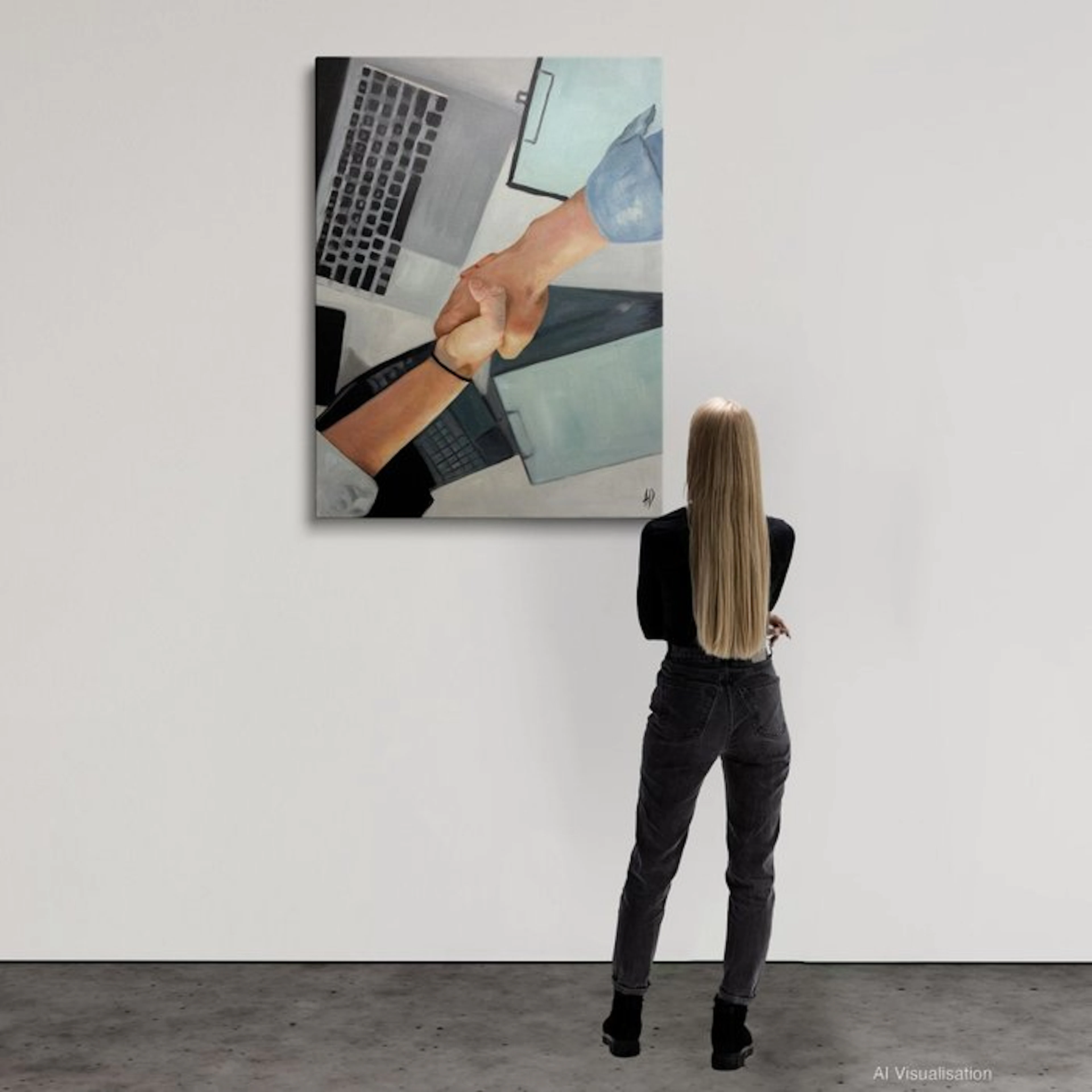 Anne Dias (1985) - (100% hand painted - NO RP) – Corporate Agreement