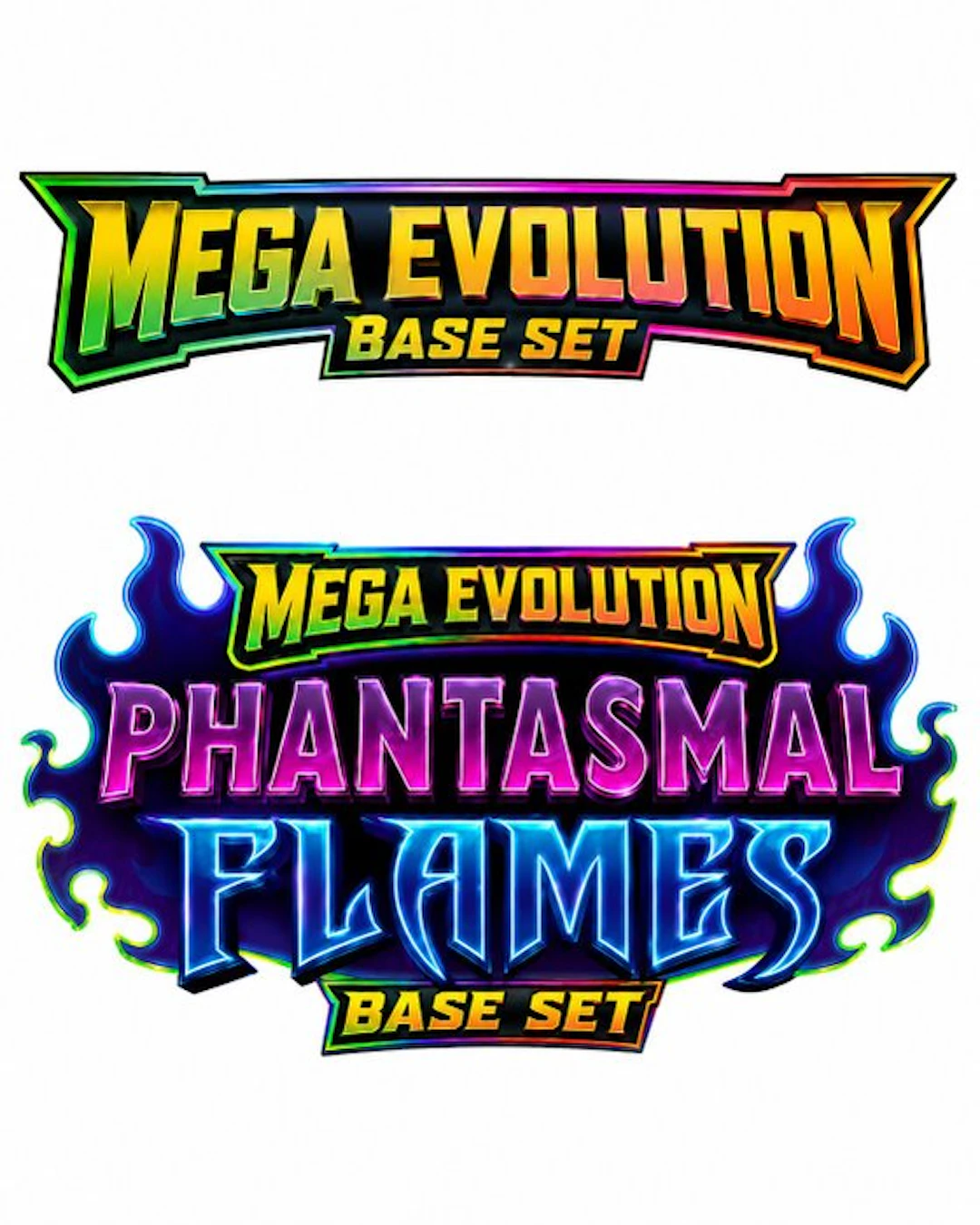 Complete set Mega Evolution & Phantasmal Flames - Base Sets – Commons