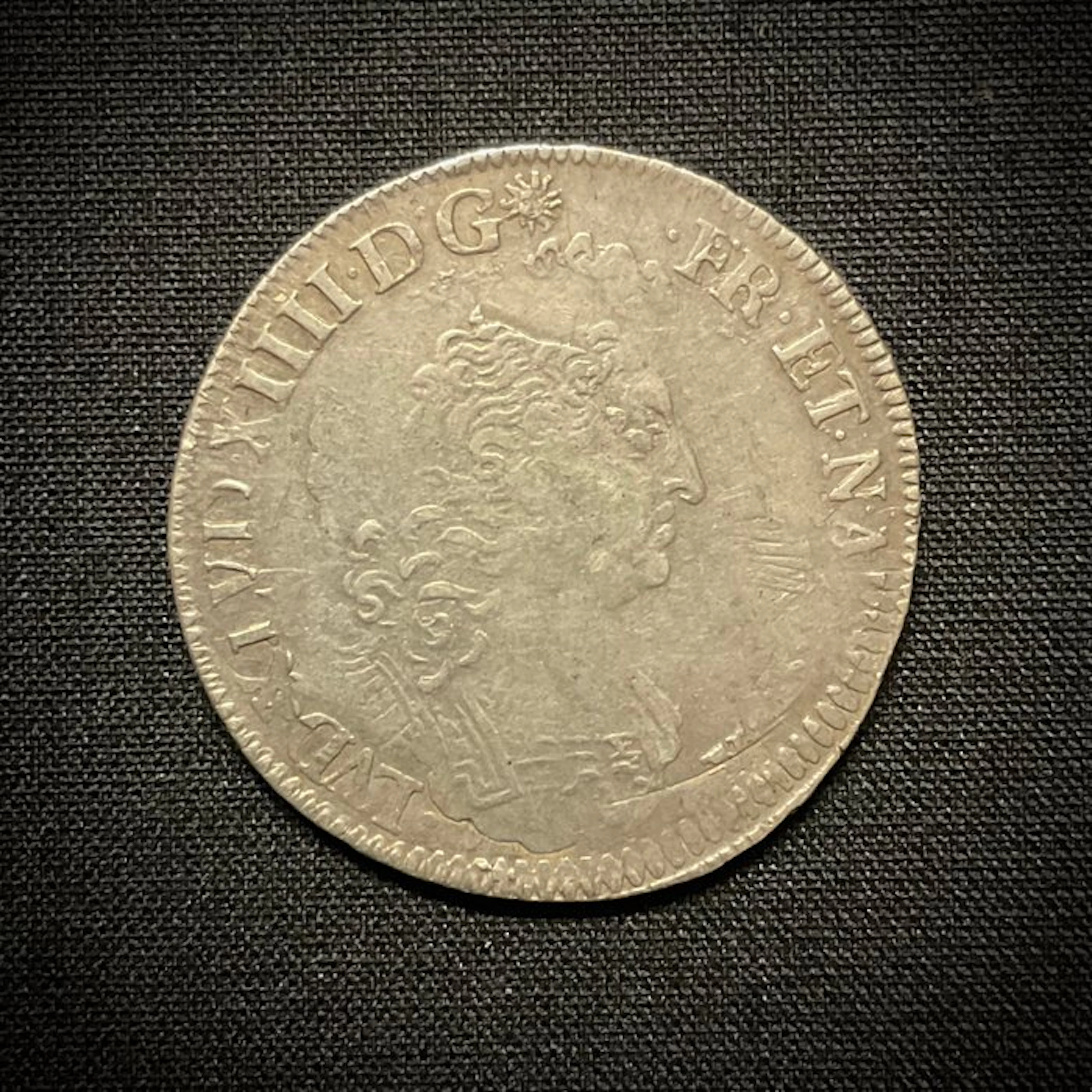 France. Louis XIV (1643-1715). 1/2 Écu (Tours) (No reserve price)