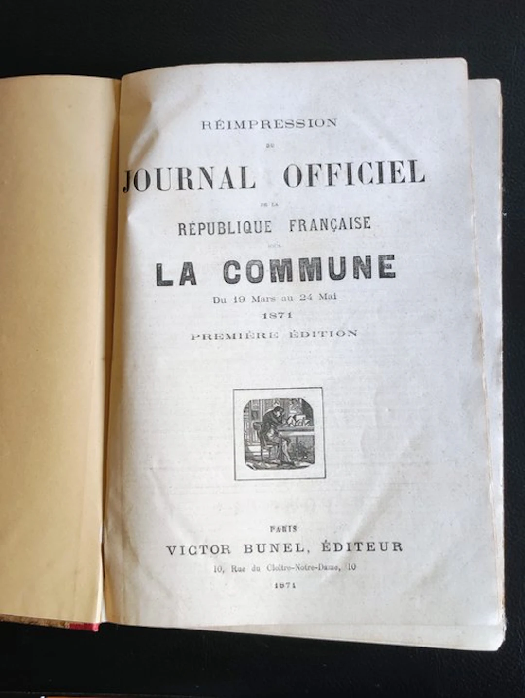 journal officiel - Journal officiel de la commune - 1871