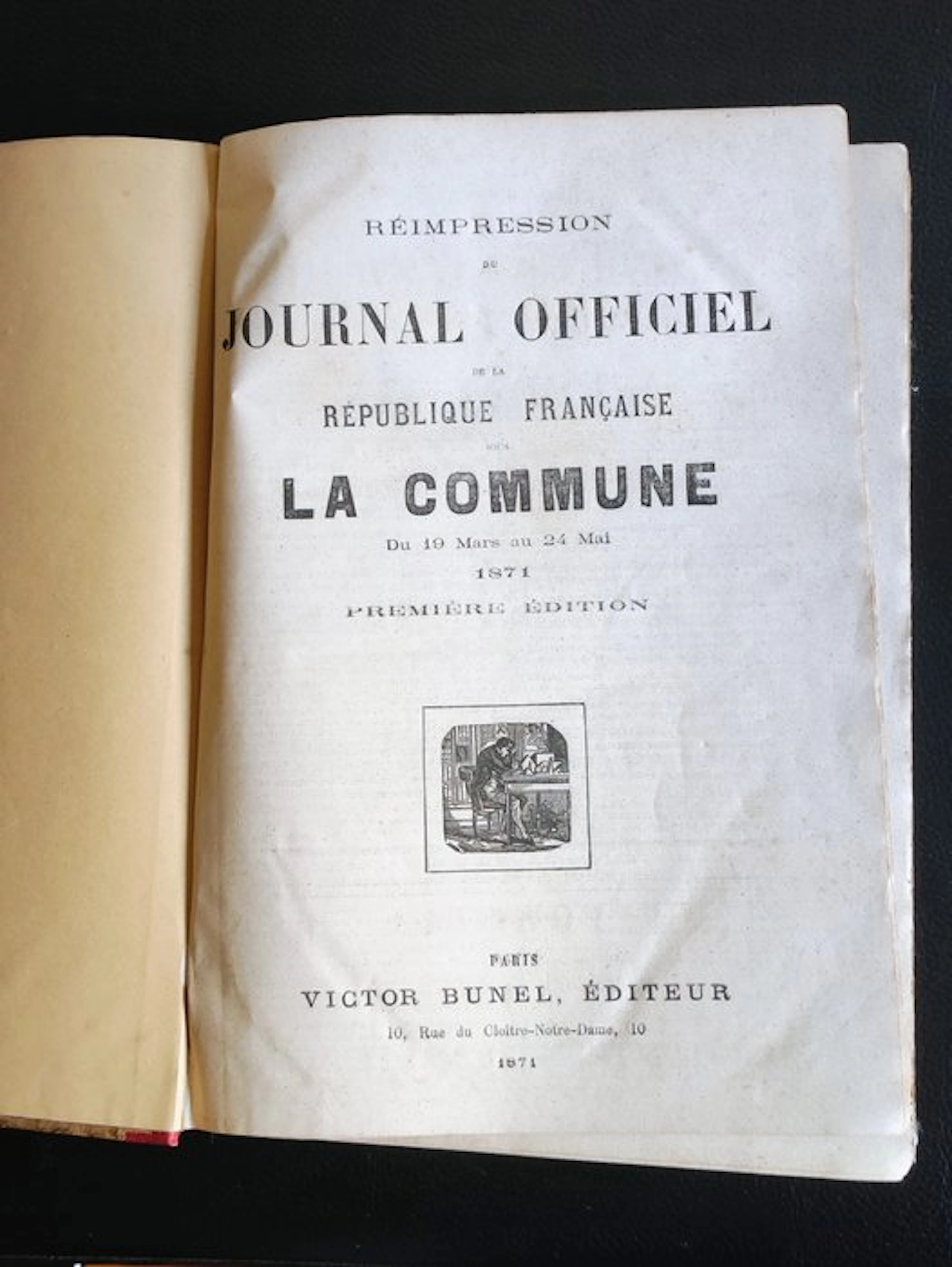 journal officiel - Journal officiel de la commune - 1871
