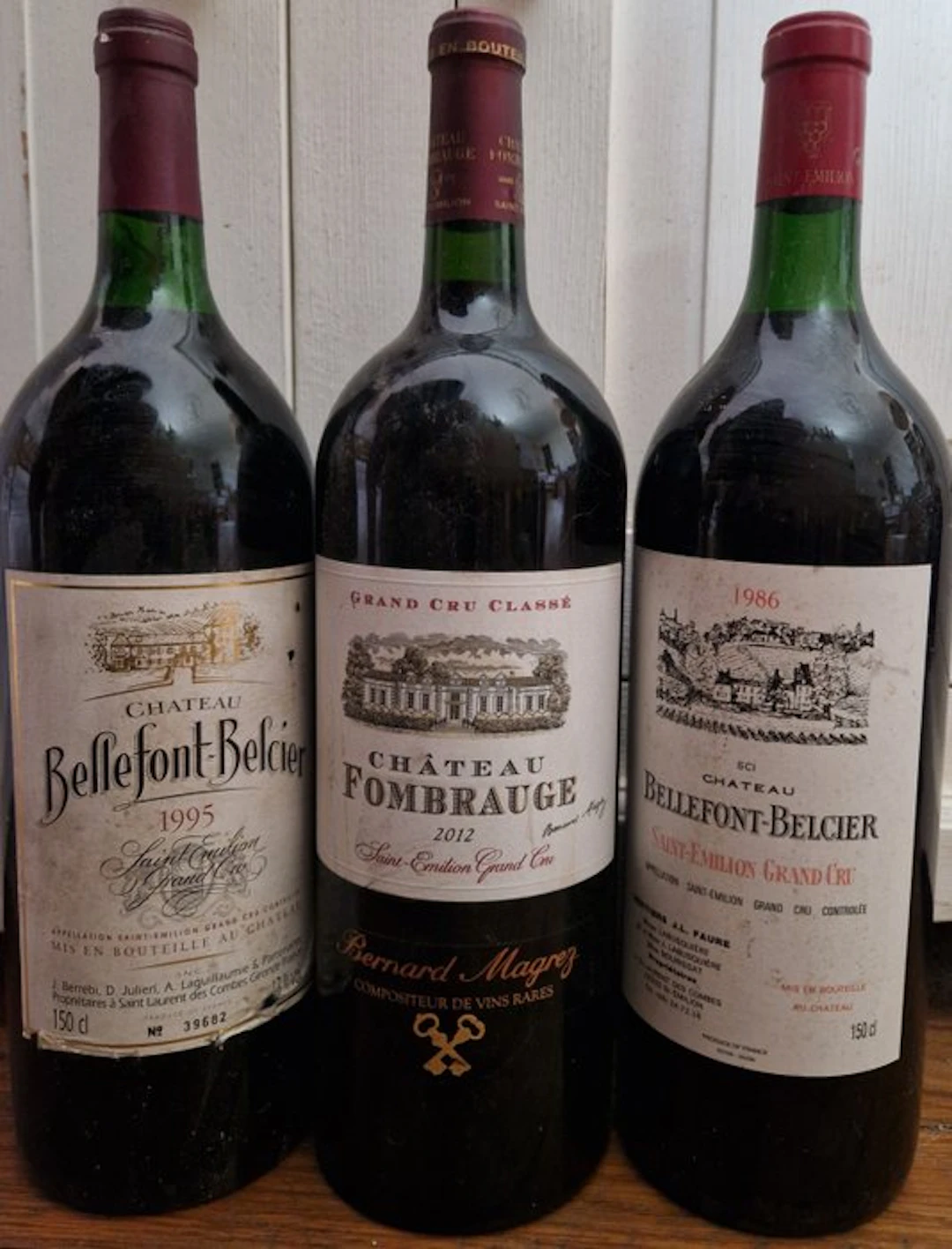 1986 , 1995 Château Bellefont-Belcier & 2021 Château...