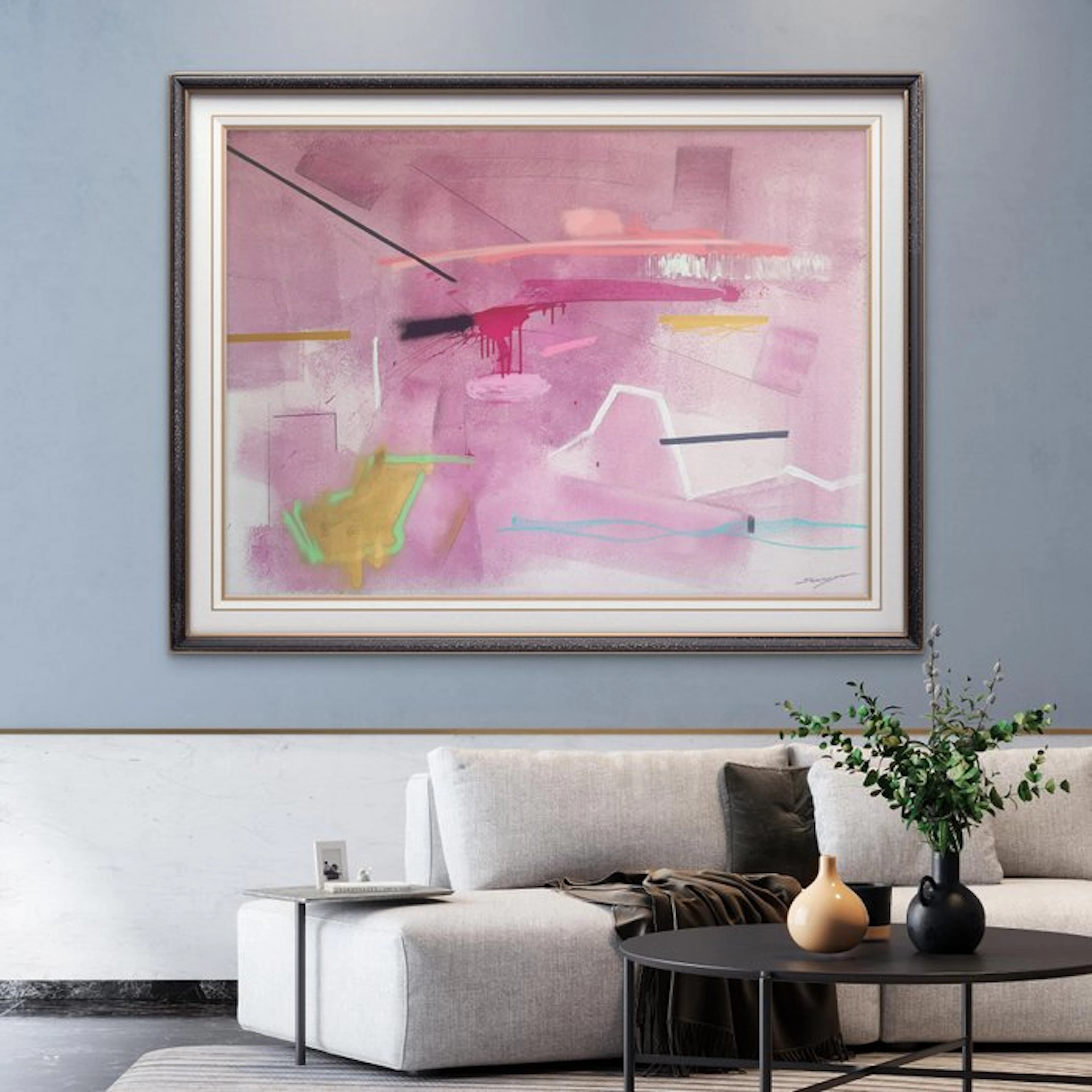 Alexander Jarque - Magenta stain - XL