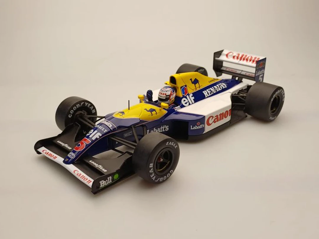 WERK83 1:18 - Model car - Williams FW14 #5 Winner British GP F1 1991 - N