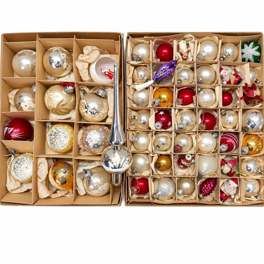Christmas decoration (55) - Glass, Metal
