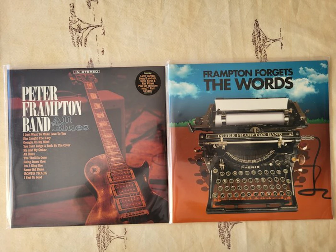 Peter Frampton & Related - 2 Albums - All Blues 2019 +...