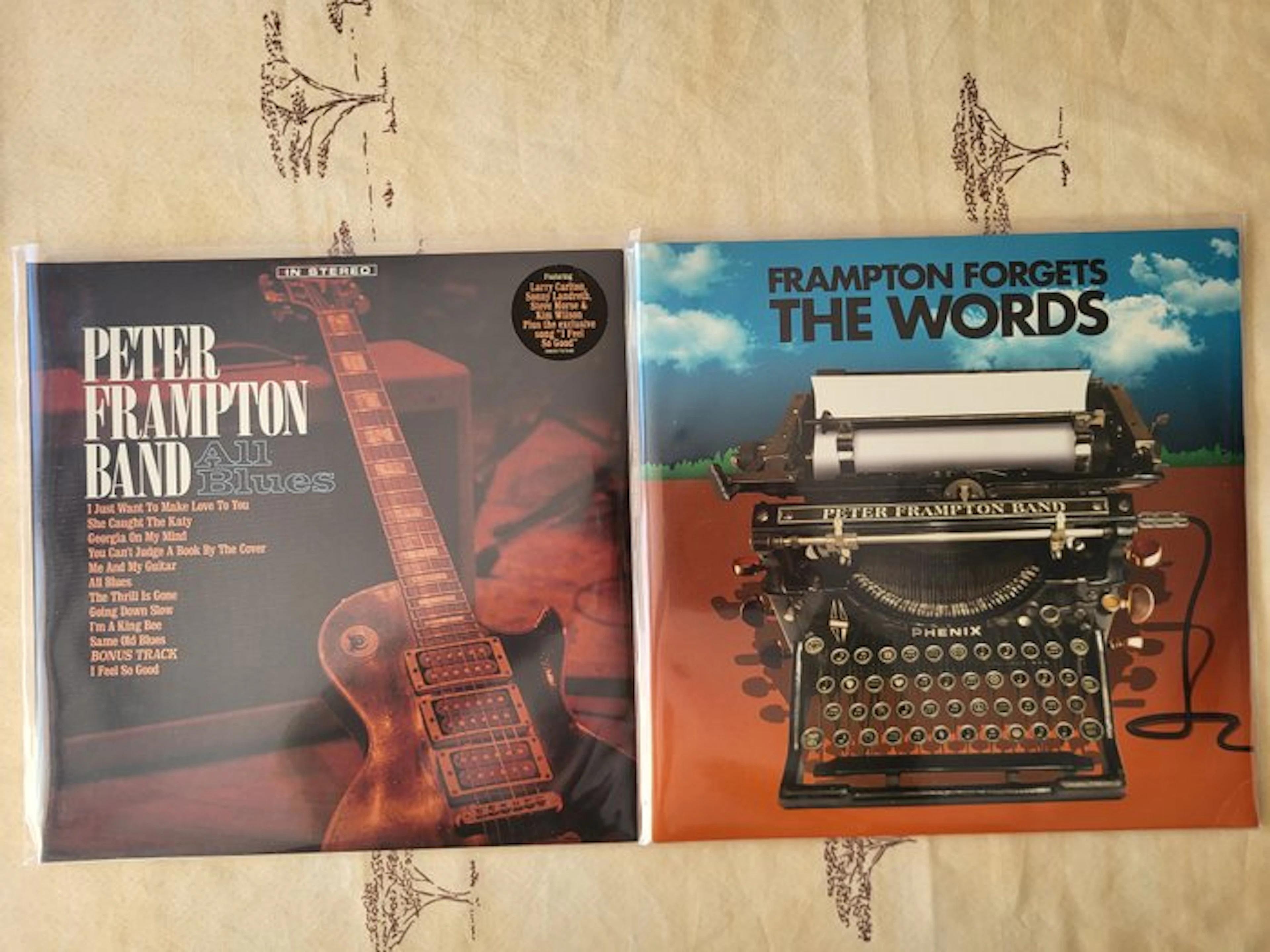 Peter Frampton & Related - 2 Albums - All Blues 2019 +...