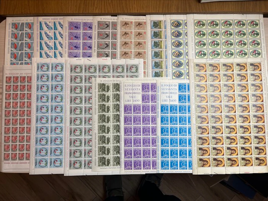 Italian Republic 1966 - Year selection in Complete Series