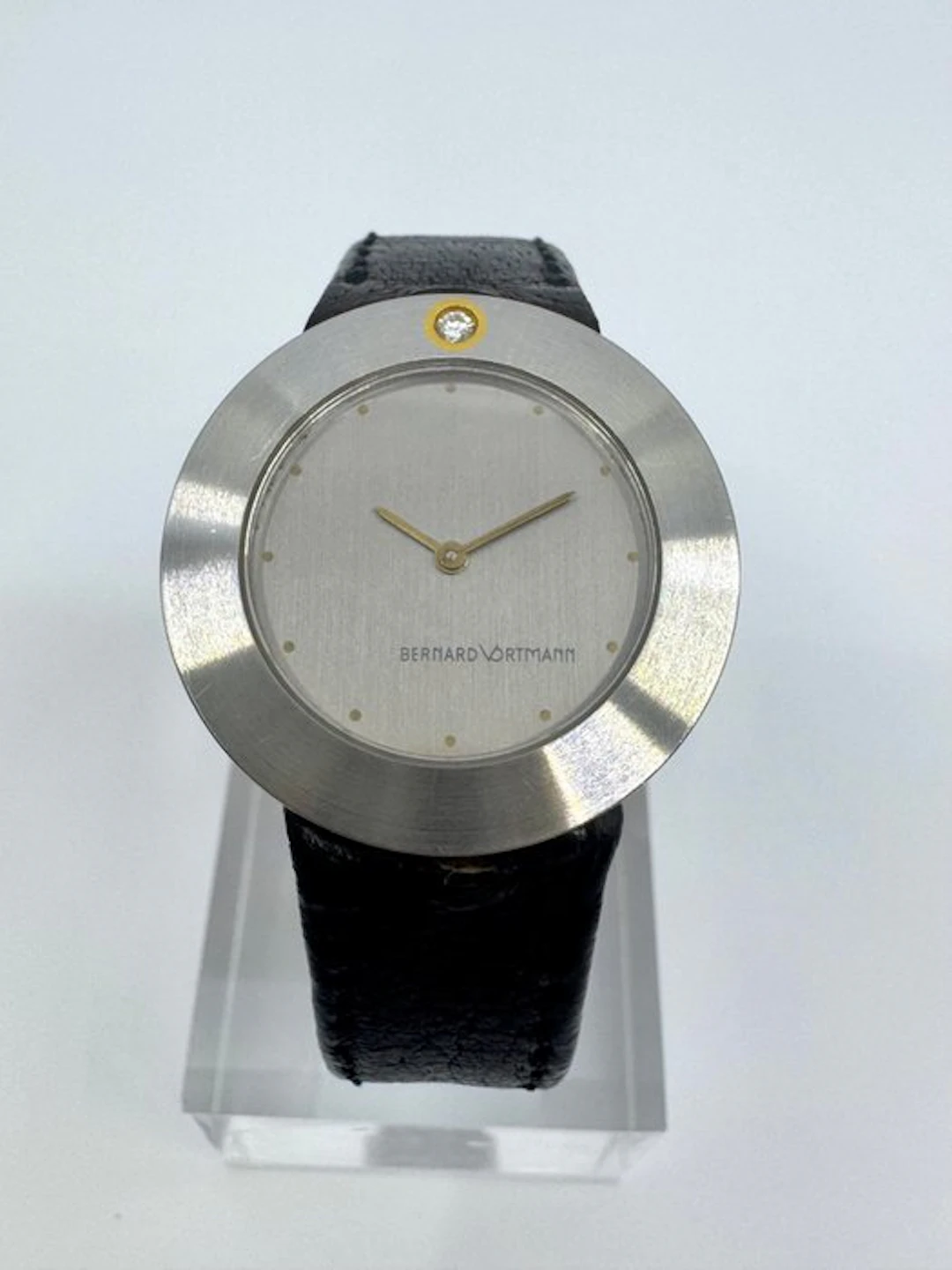 Bernard Vortmann - 0,03ct Brillant (TW/VS) in Goldfassung...
