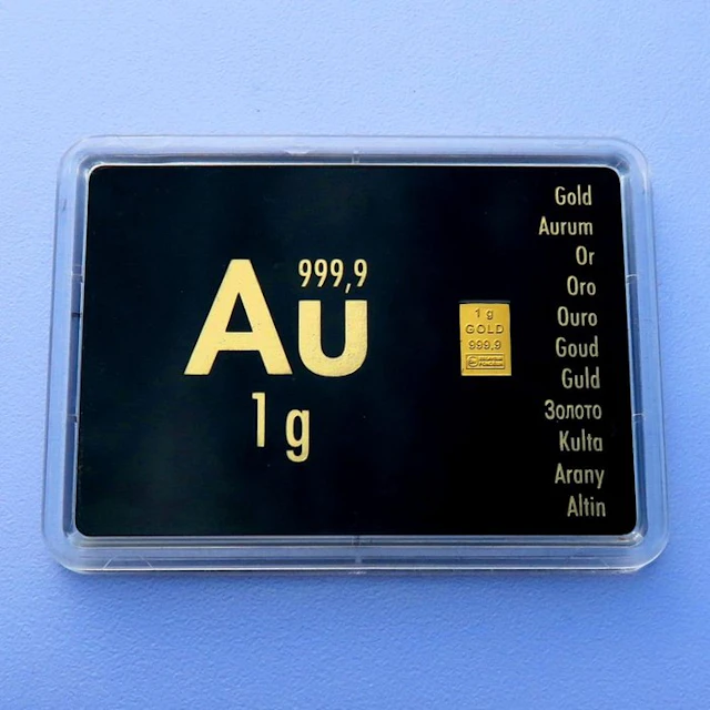 1 gram - Gold .999 - ESG / Valcambi SA - With certificate (No reserve price)