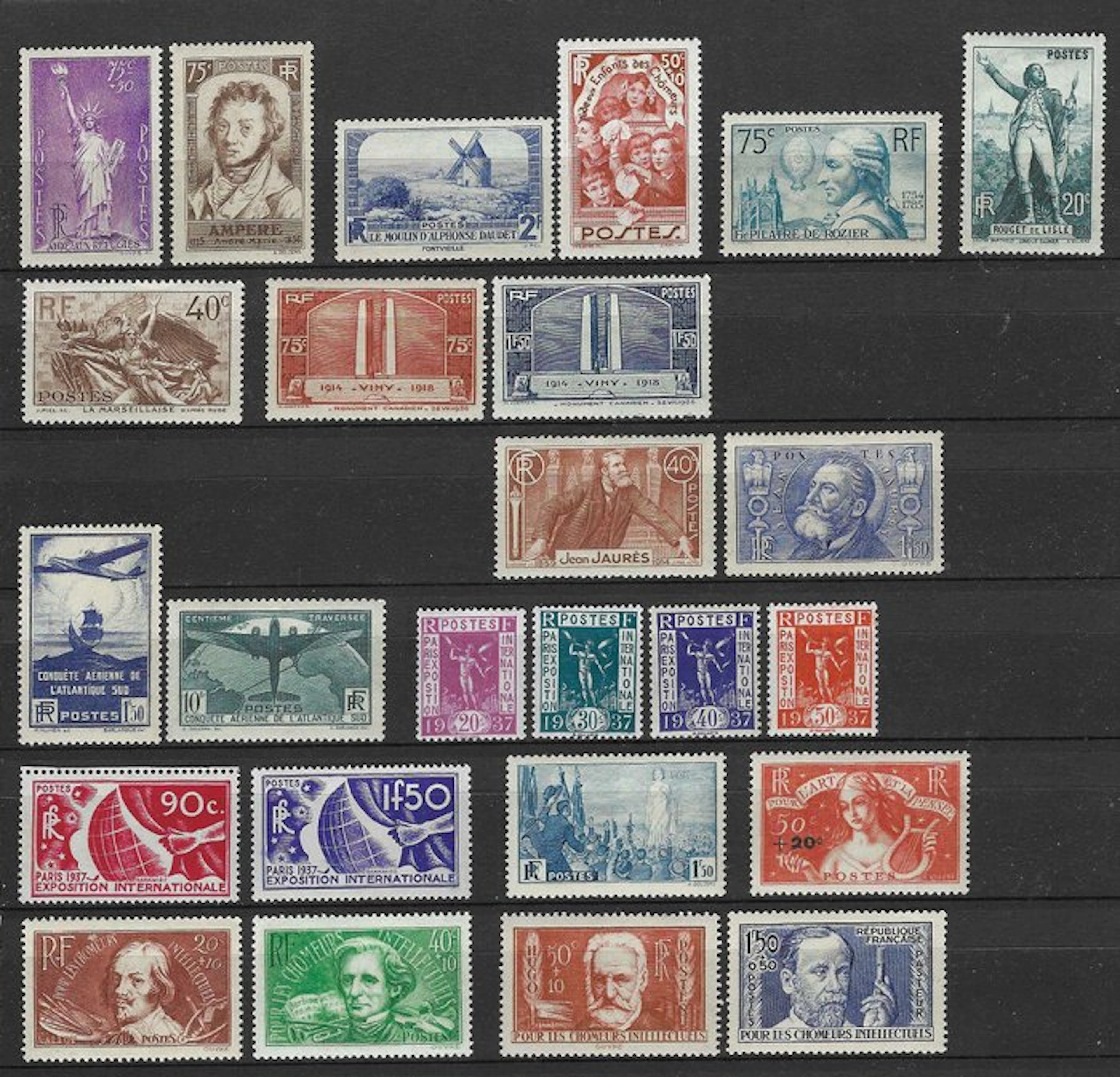 France 1936 - Complete year 1936, brand new ** - YVERT & TELLIER