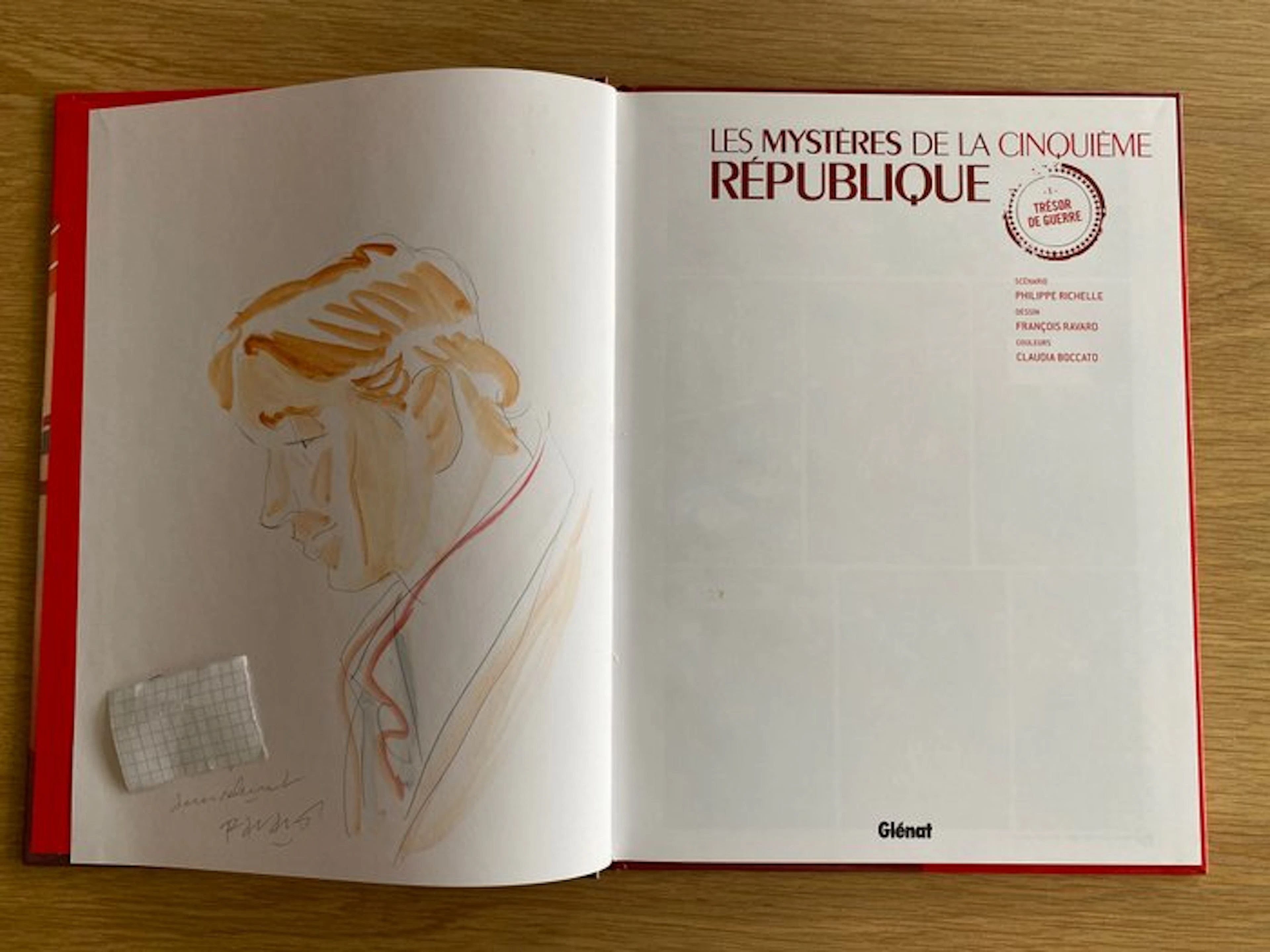 Les Mystères de la Cinquième République T1 + dédicace - C...