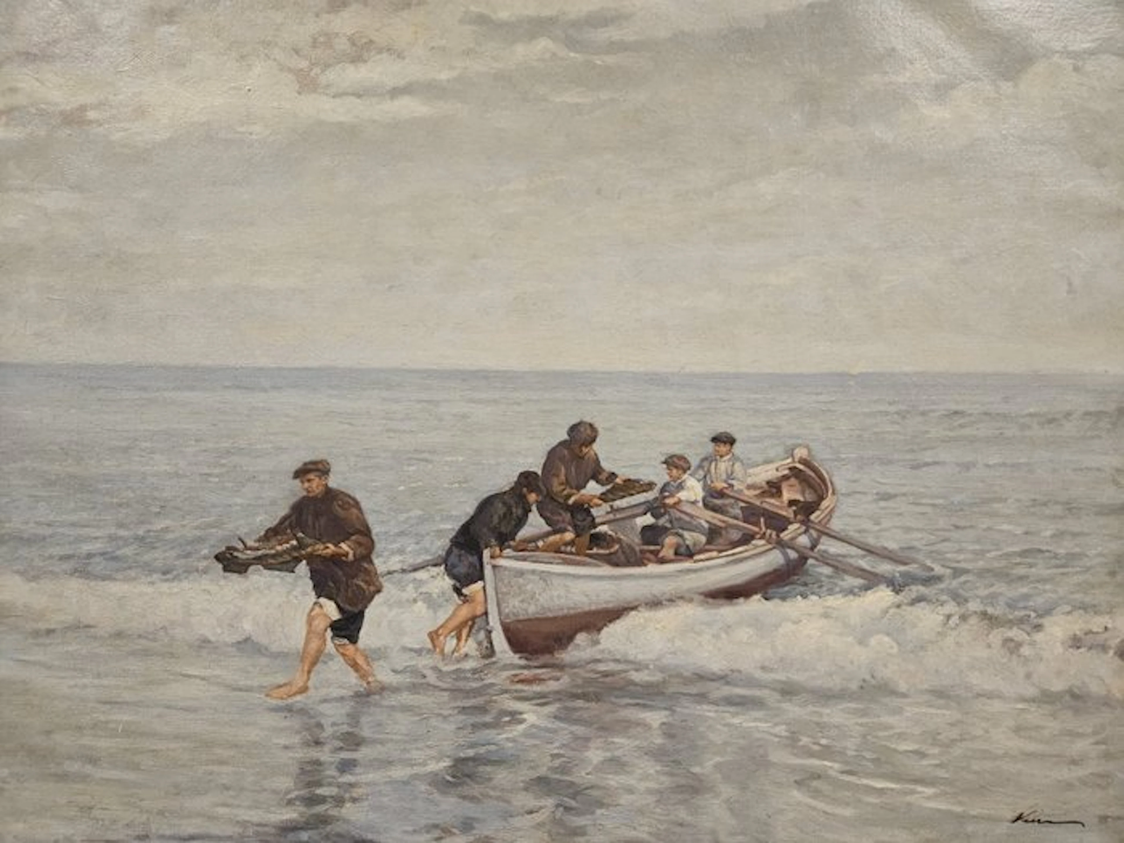 French school (XX) - La Pesca