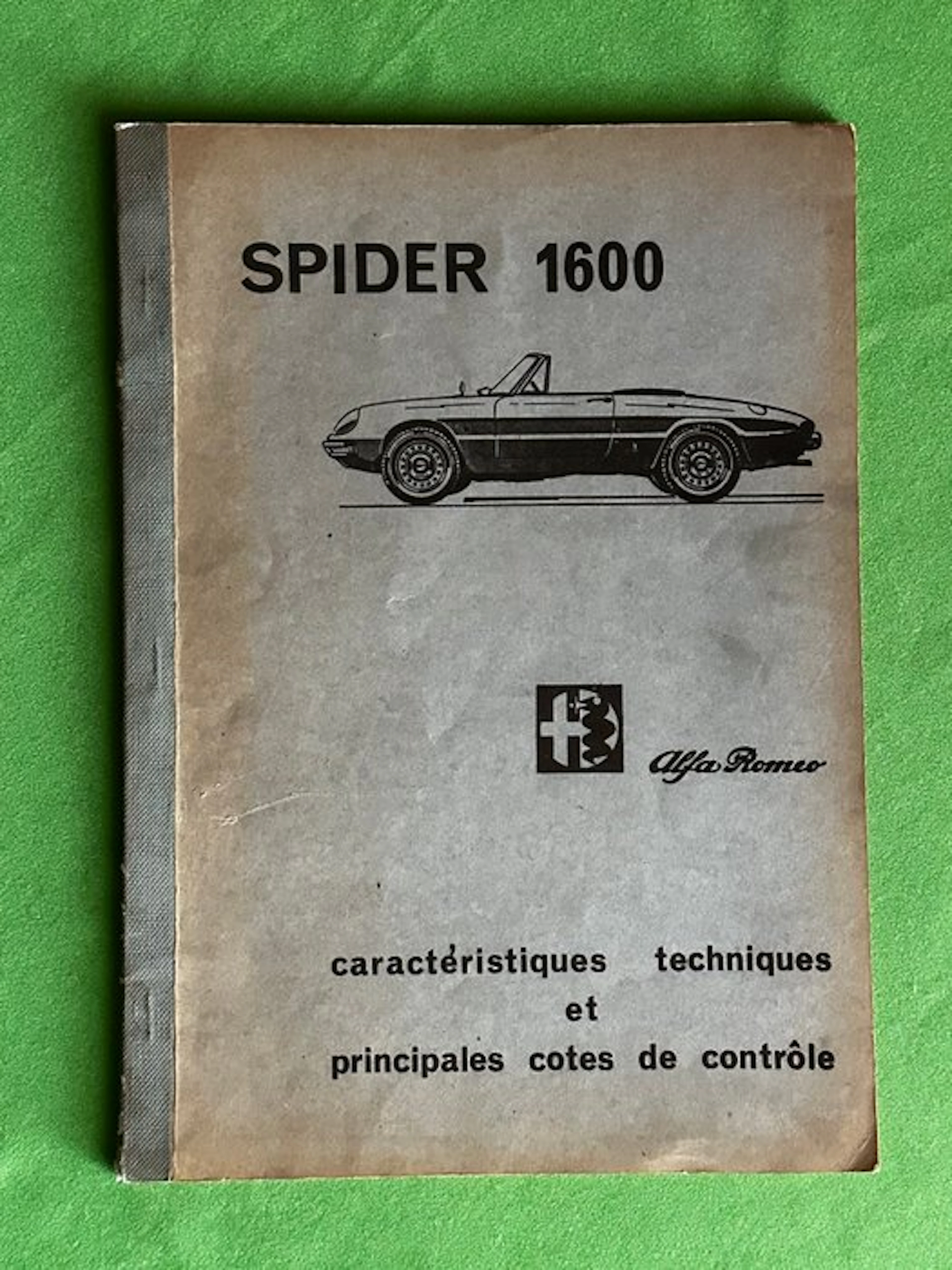 Manual - Alfa Romeo - Spider 1600 - 1966