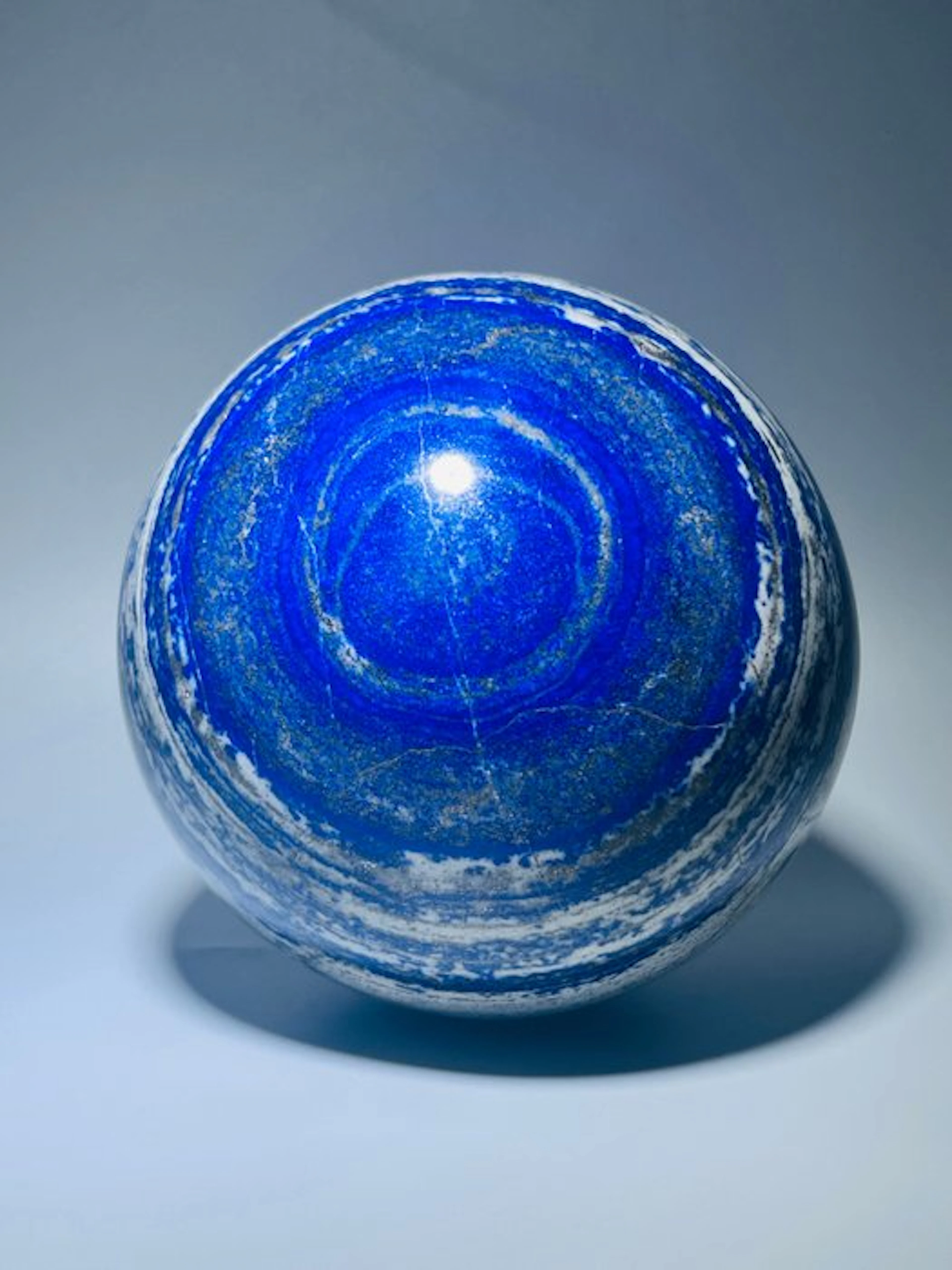 Lapis lazuli - XL Sphere - Ø 134mm - Intense Blue...