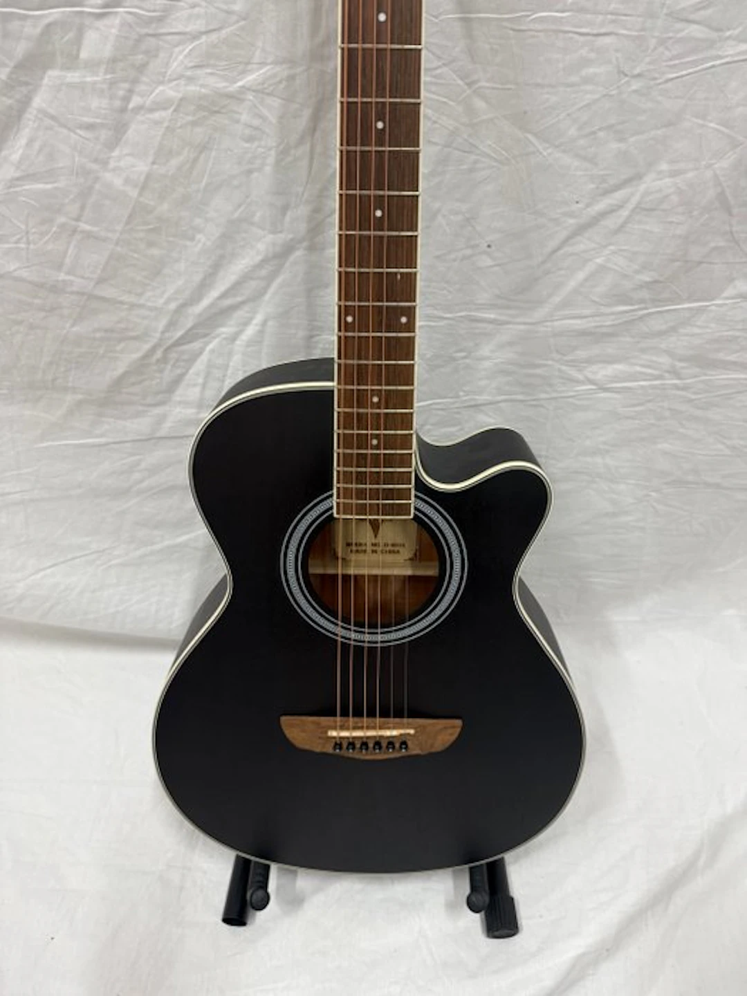 Bullfighter - D-4015 BK – Cutaway 40" Acoustic Guitar –...