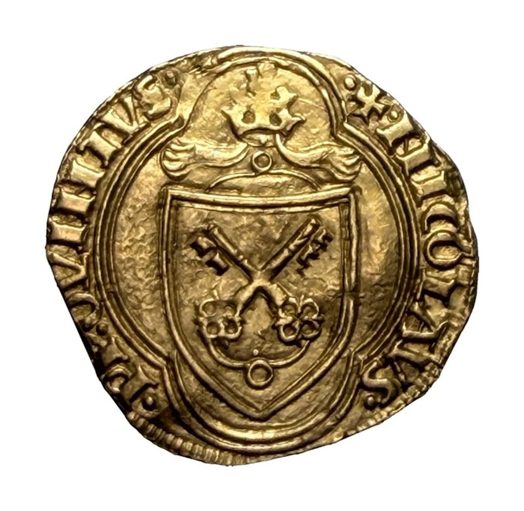Italy, Papal State Nicola V (1447-1455). Ducato 1447 - 1455