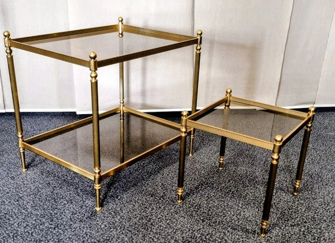 Side table (2) - Brass - Big and Small