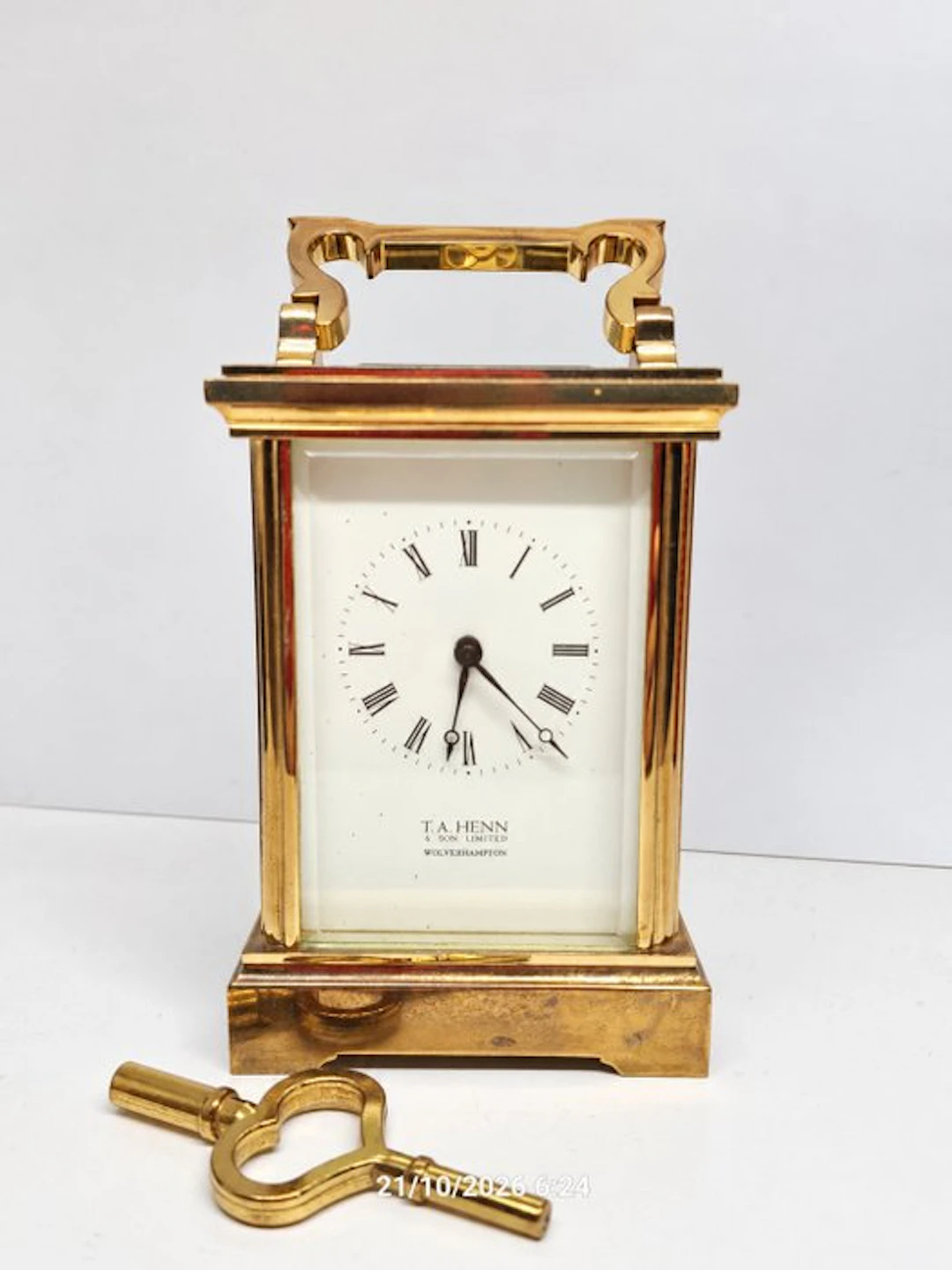 Officer's travel clock