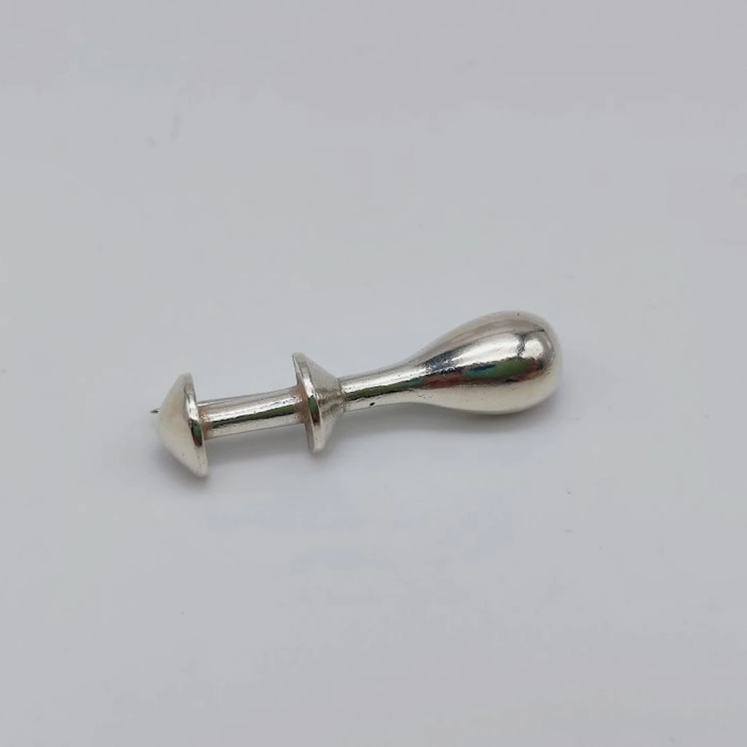 No reserve price - Brooch Silver - Ossian Hopea – Porvoo