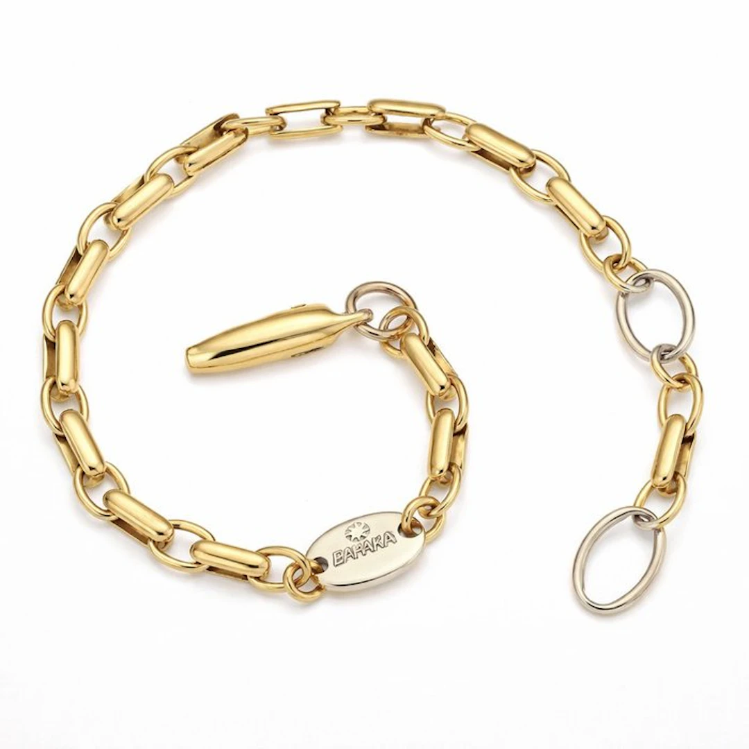Bracelet - 18 kt. Yellow gold, White gold - Baraka'