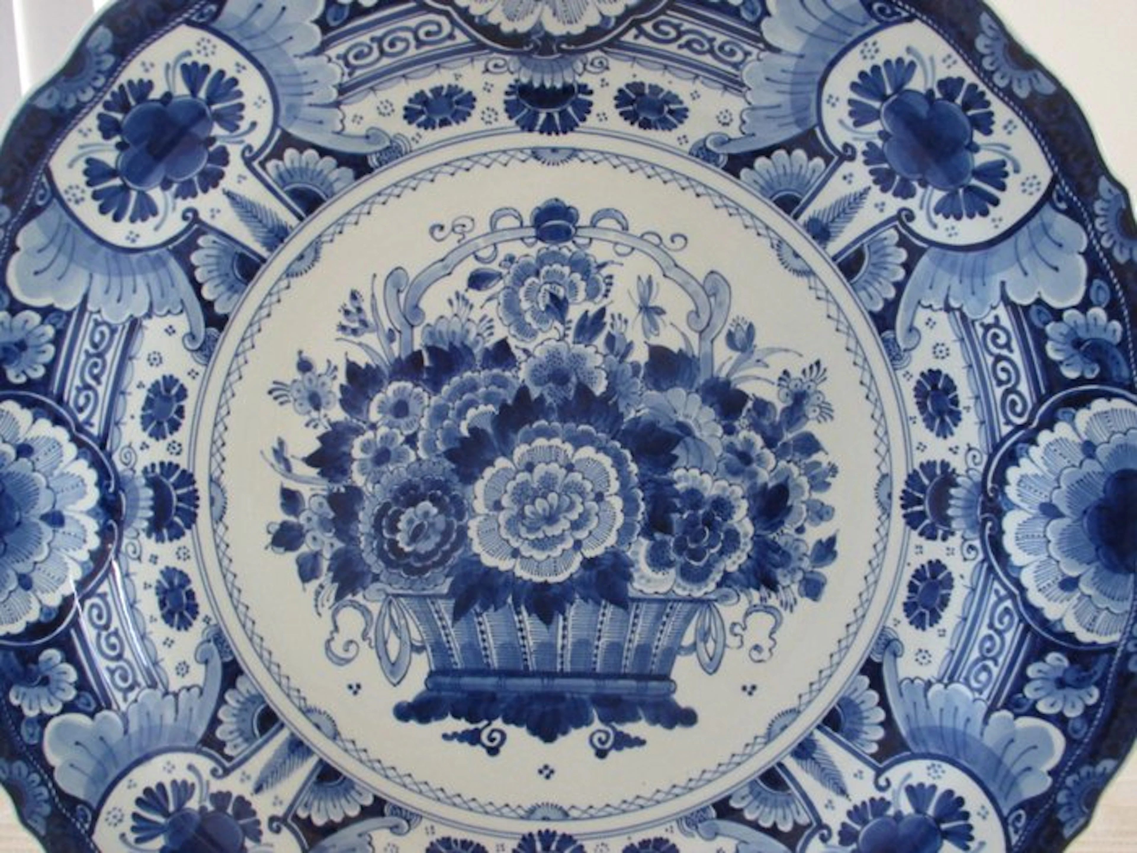 De Porceleyne Fles, Delft - Wall plate - Pottery