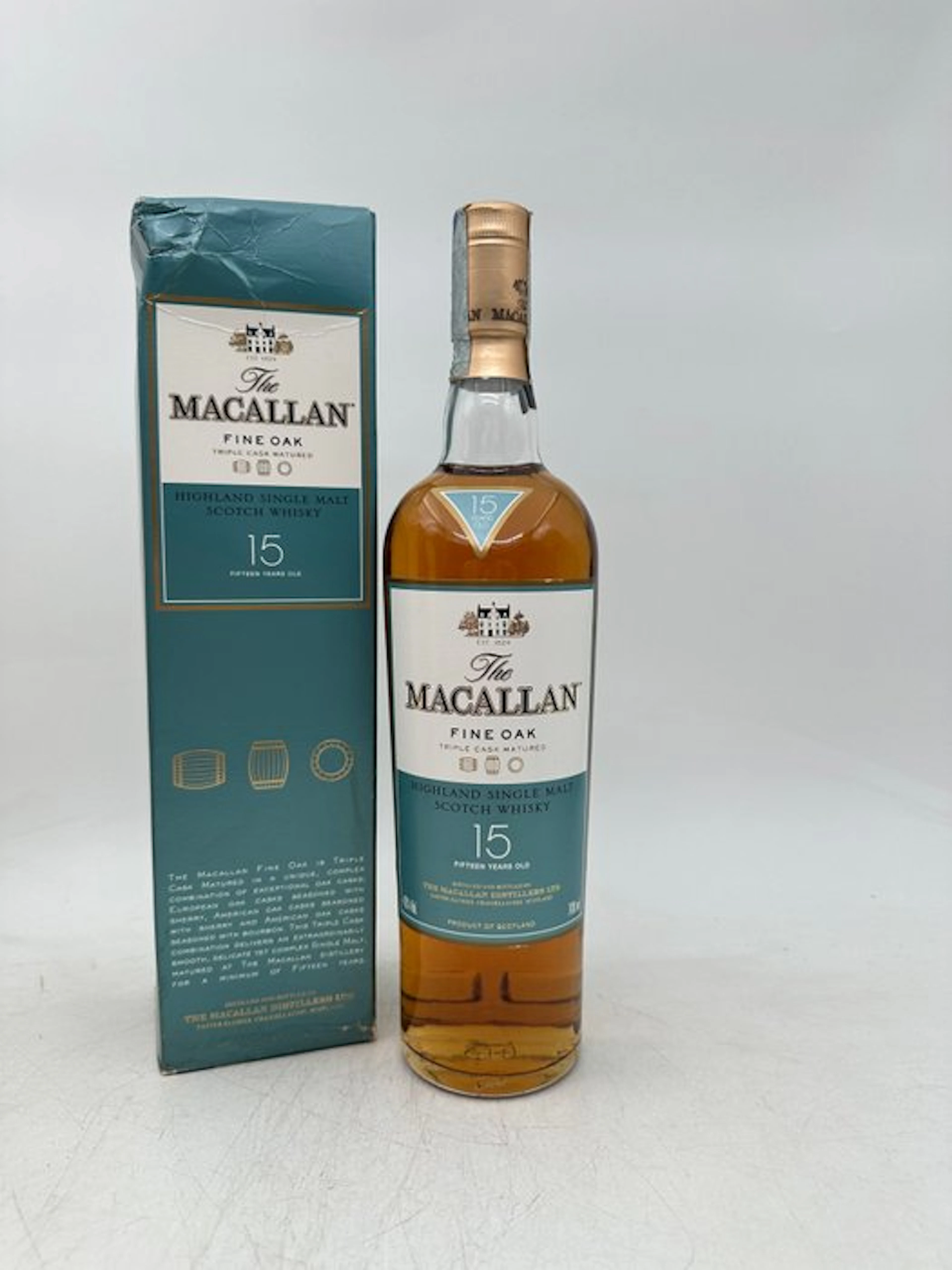 Macallan 15 years old Triple Cask Matured Fine Oak - 700ml