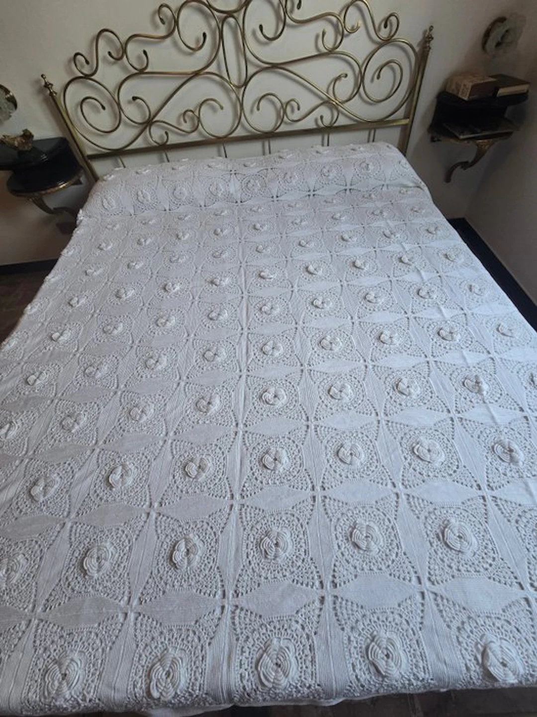 Bedspread - 210 cm - 260 cm - Ancient trousseaus
