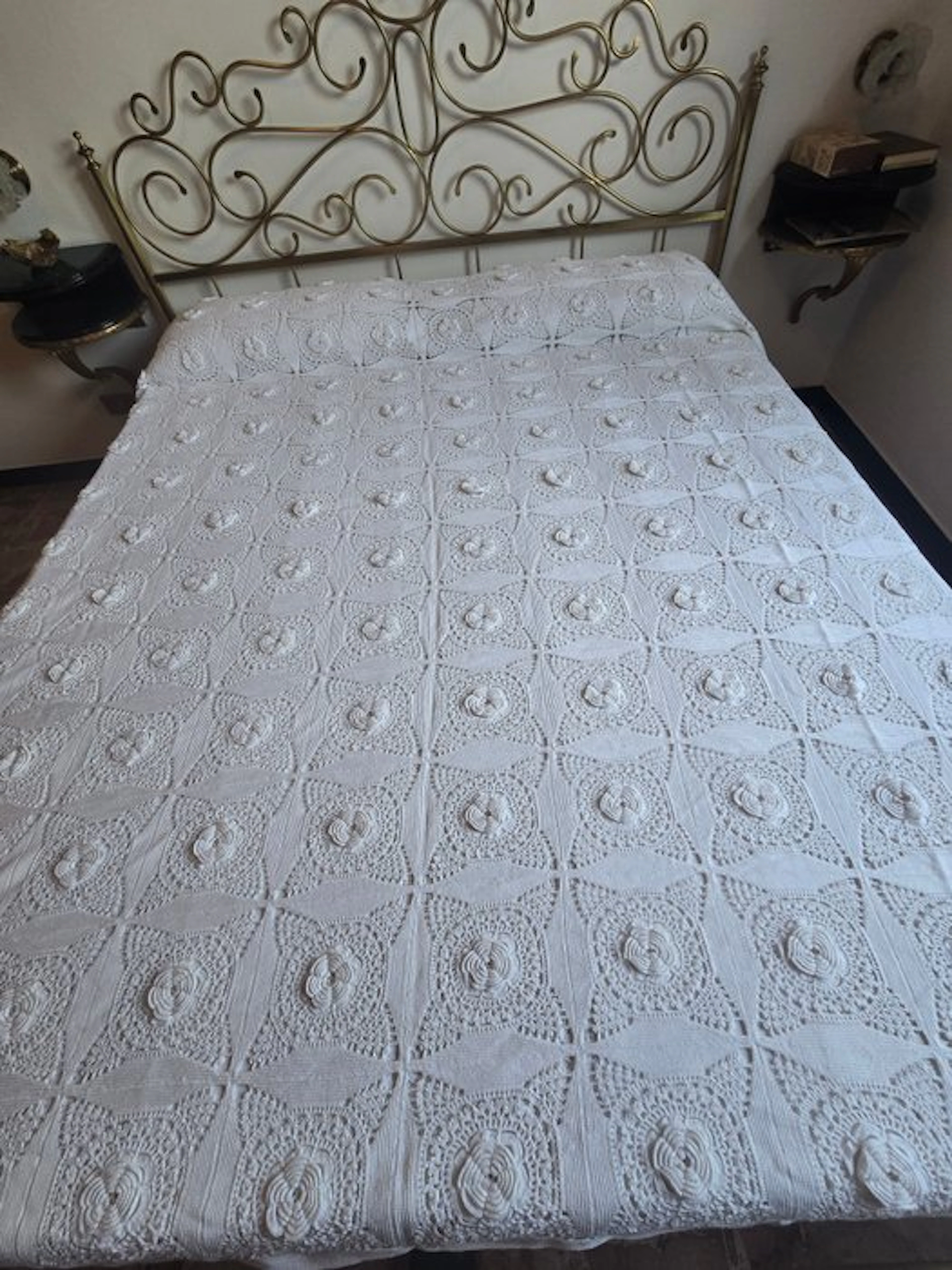 Bedspread - 210 cm - 260 cm - Ancient trousseaus