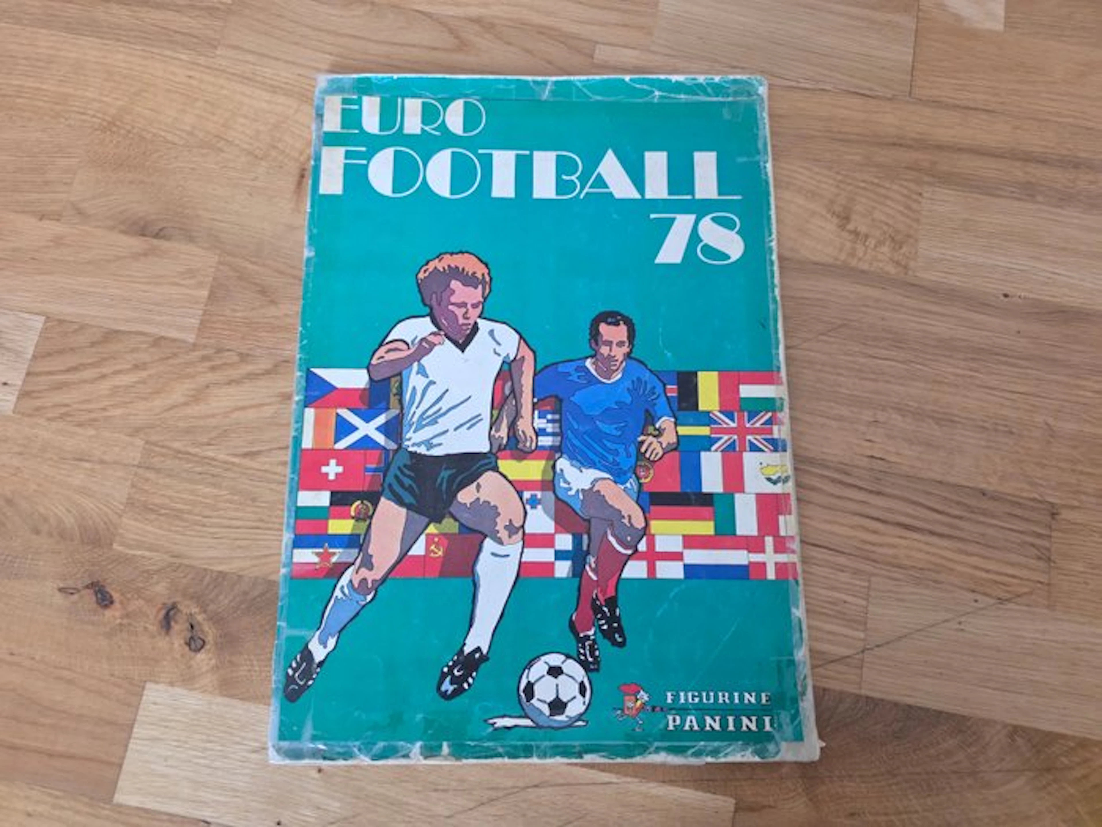 1978 Panini Euro Football Johan Cruyff Sticker album - Good (GD)