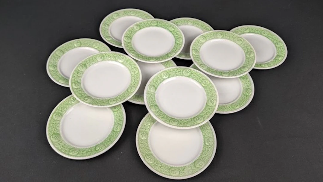 Galvani - Table service for 12 (12) - Ceramic - Fruit dishes