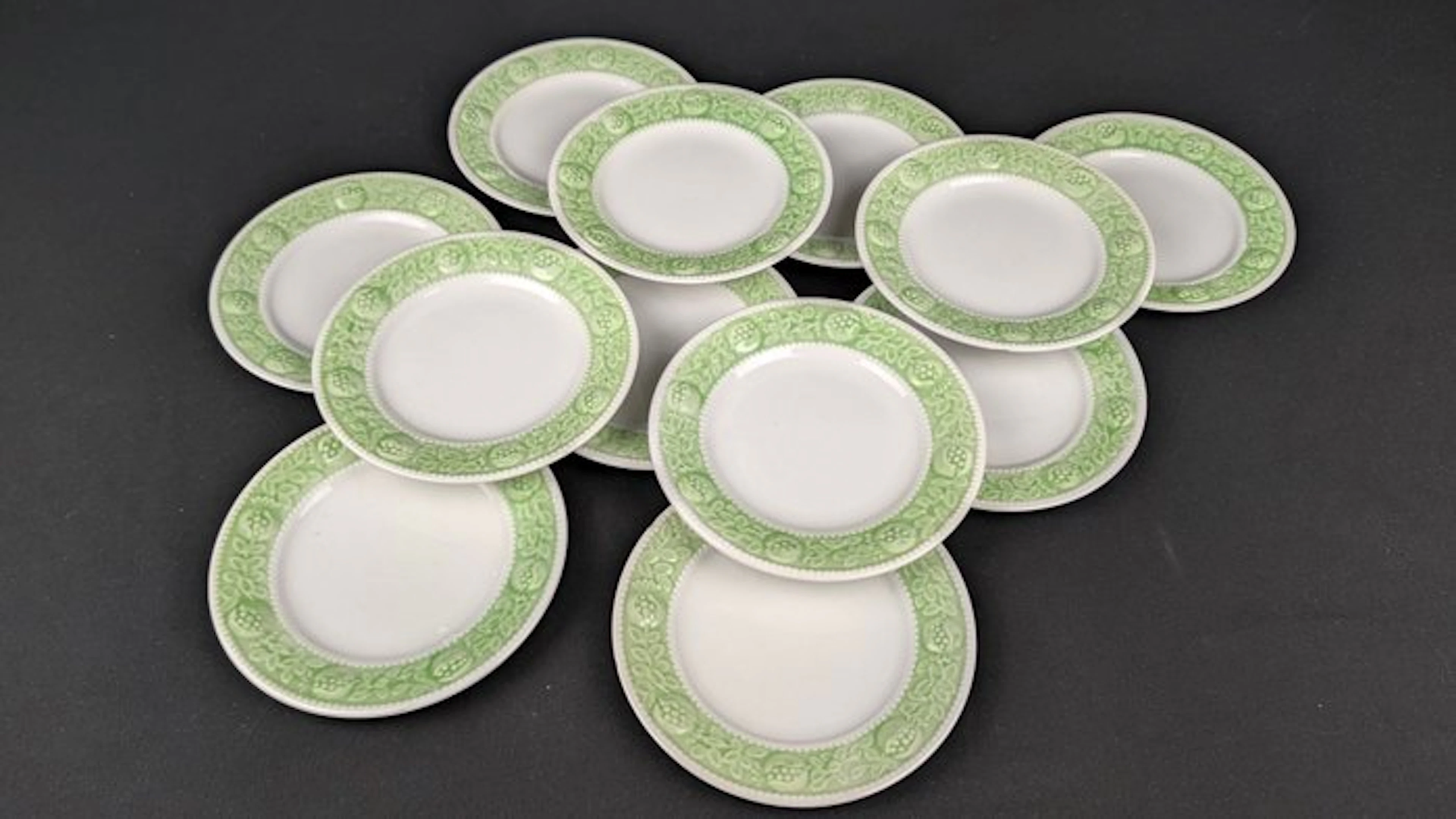 Galvani - Table service for 12 (12) - Ceramic - Fruit dishes