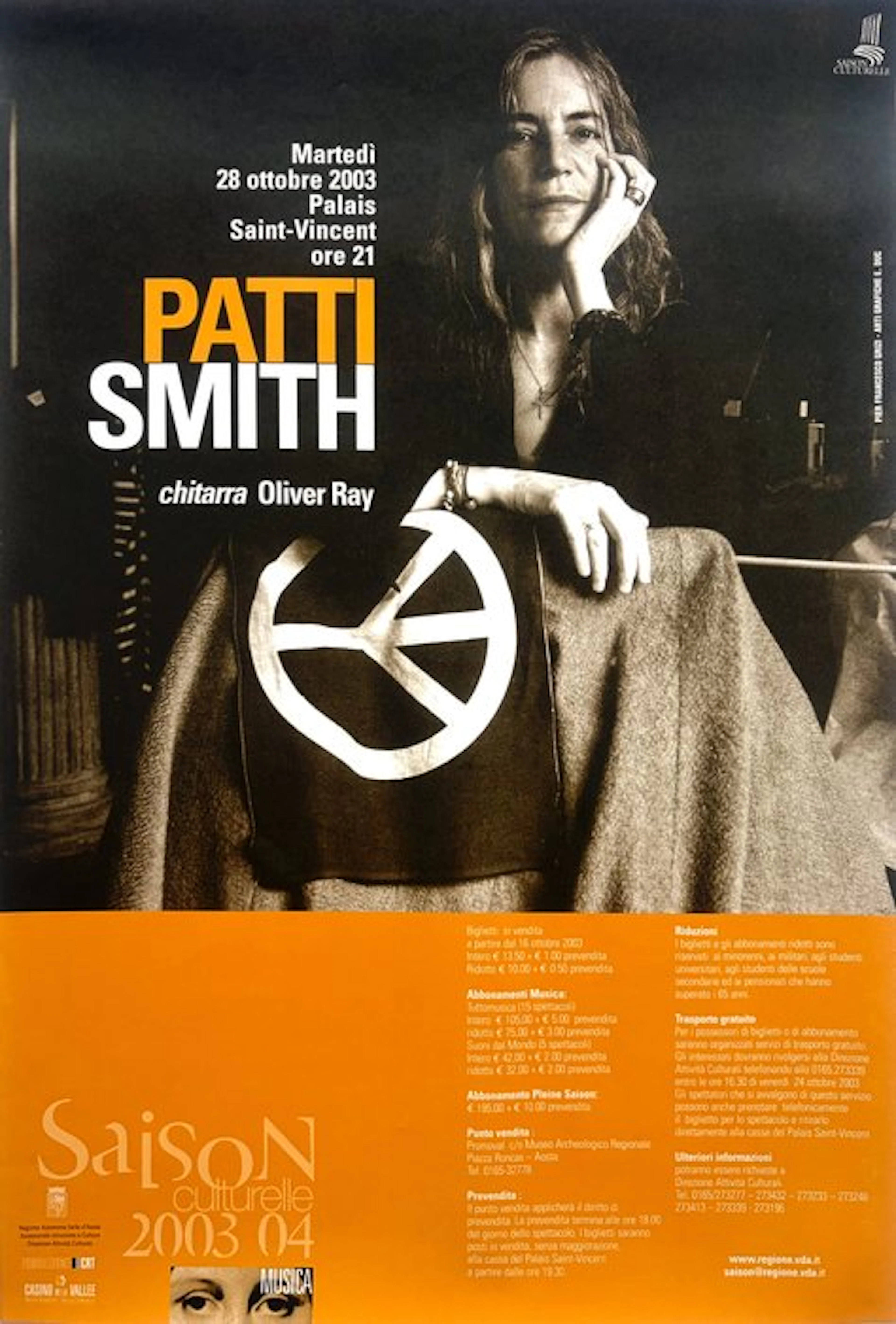 Patti Smith - Manifesto originale - 2000s