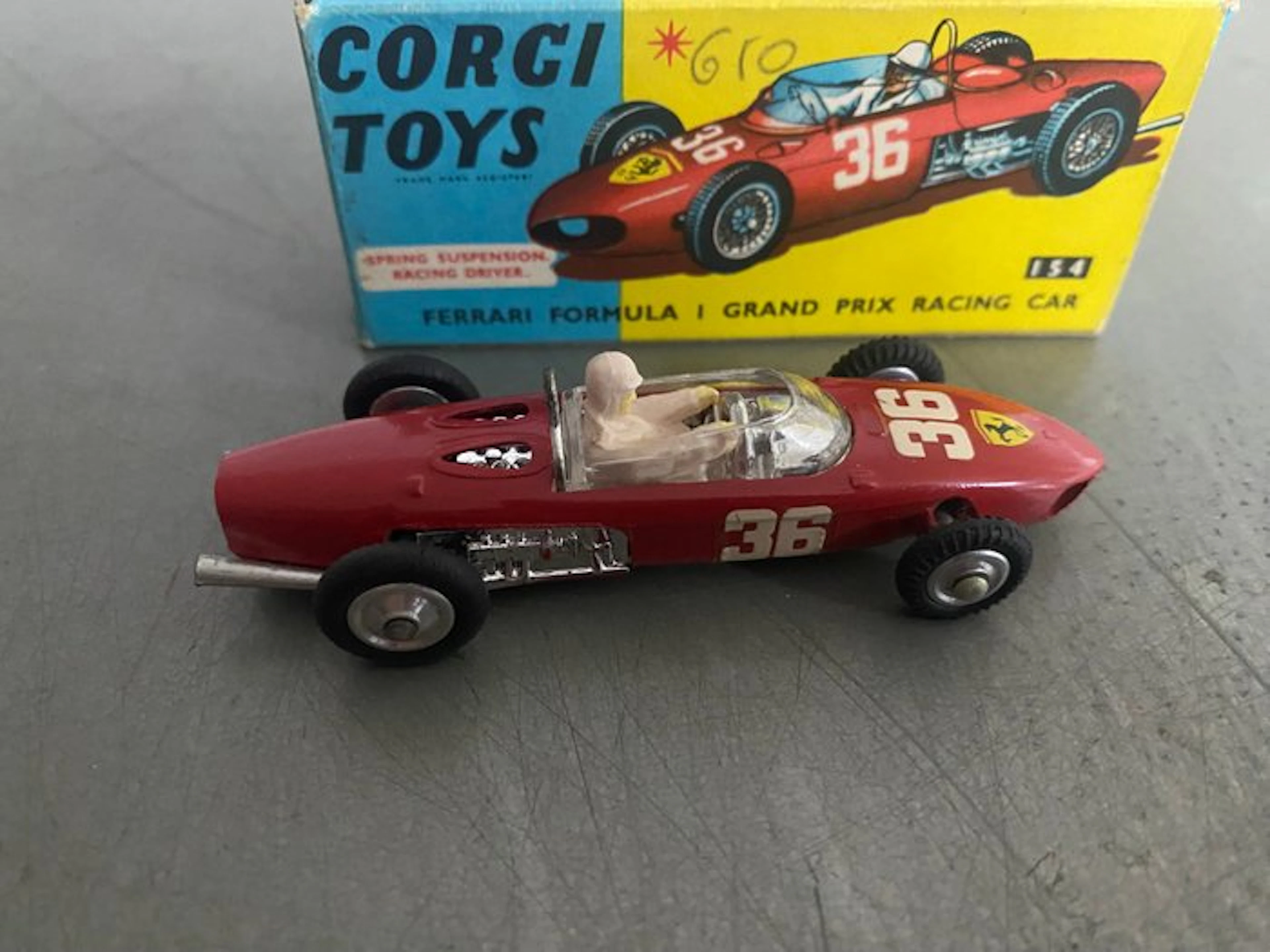 Corgi - Model car - Corgi Toys 154 Ferrari Formula 1...