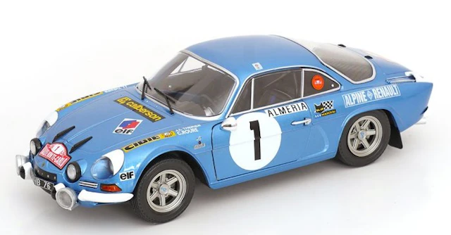 Solido 1:18 - Model car - Renault Alpine A110 No.1