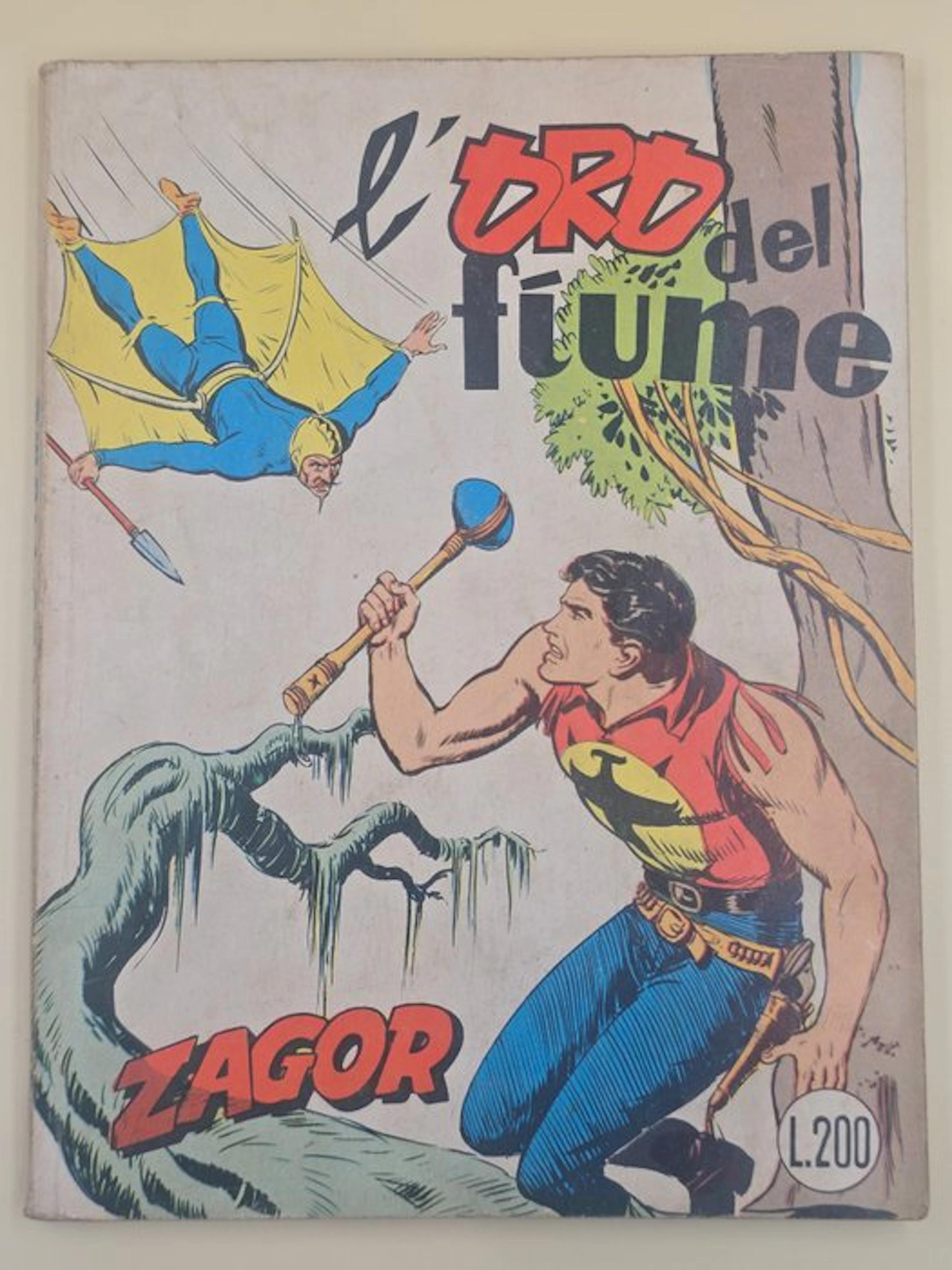 Zagor n. 54 - Collana Zenit Gigante originale "l'oro del fiume" - 1 Comic