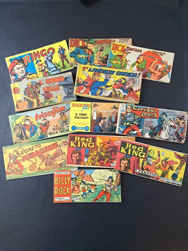 Ringo, Dick Montana, Carabina Jones e Altri - 12 Comic - 1950/1960