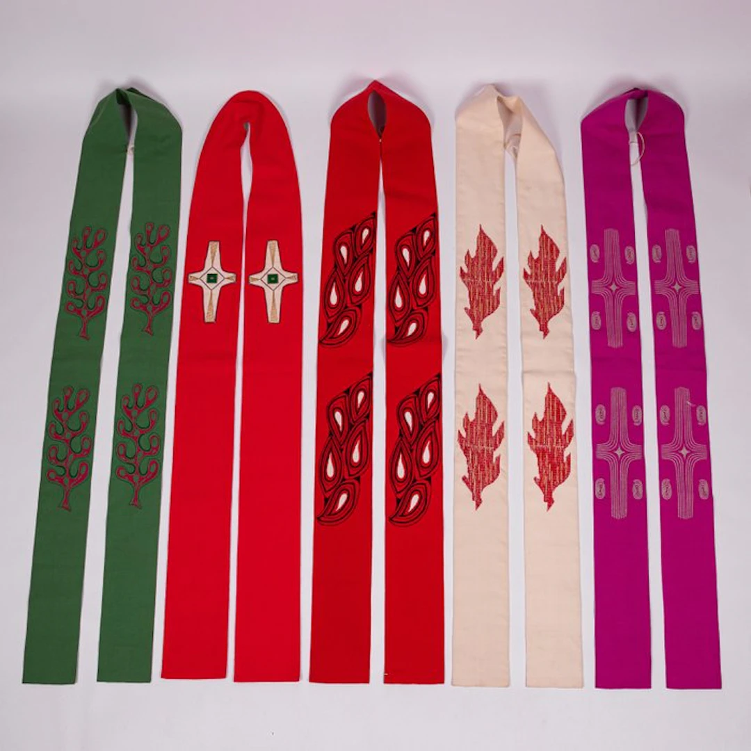 5 stoles, 1940s - Textile - 1940-1950