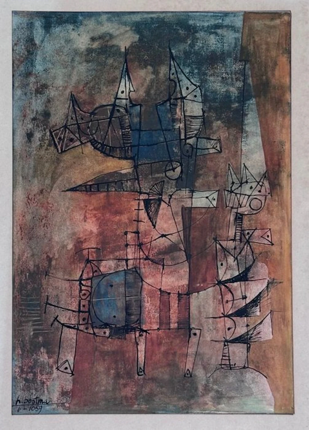 Hannes Postma (1933-2020) - Zonder titel