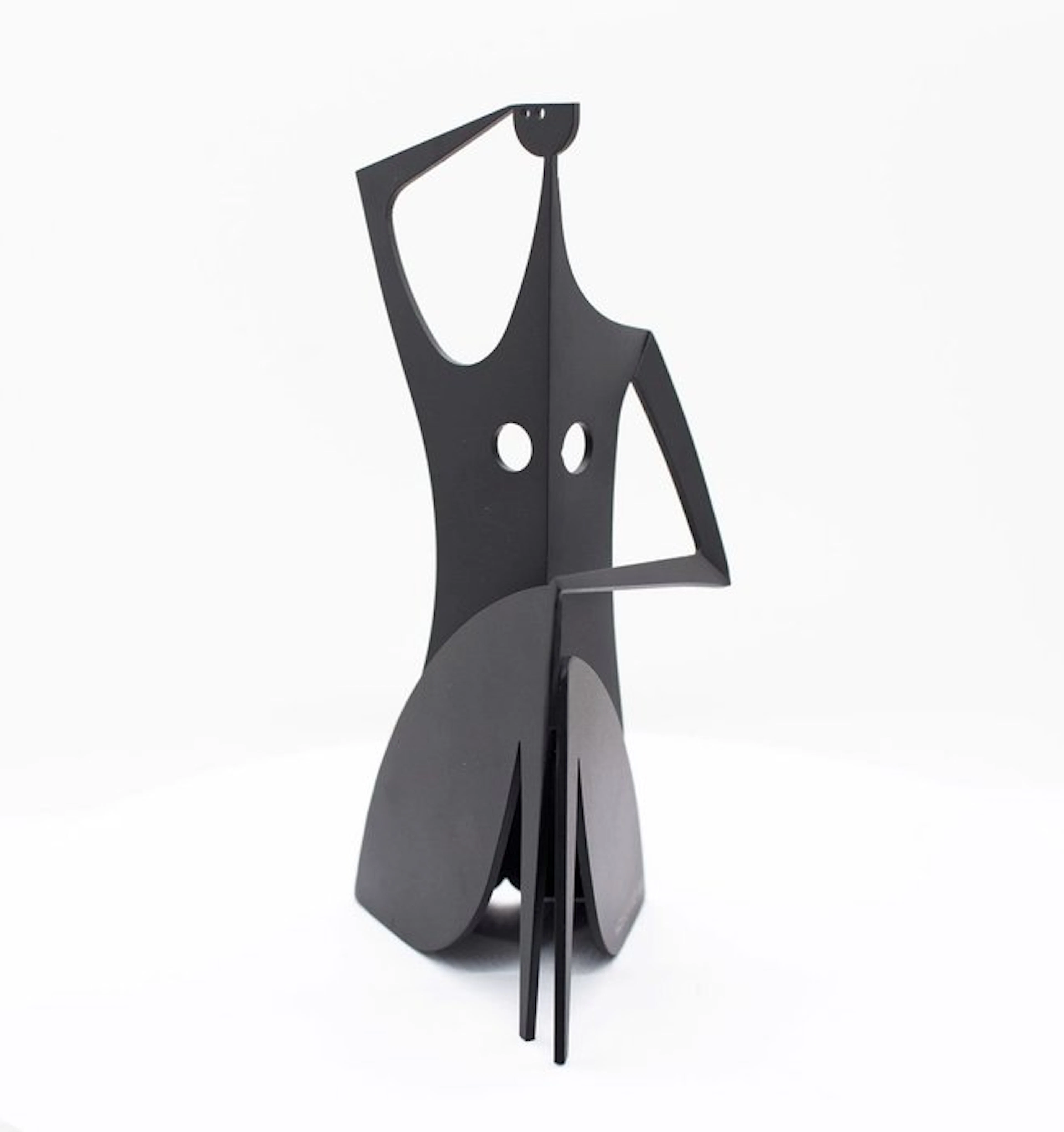 Philippe Hiquily (1925-2013) - Sculpture, Epicurienne - 16 cm - Steel
