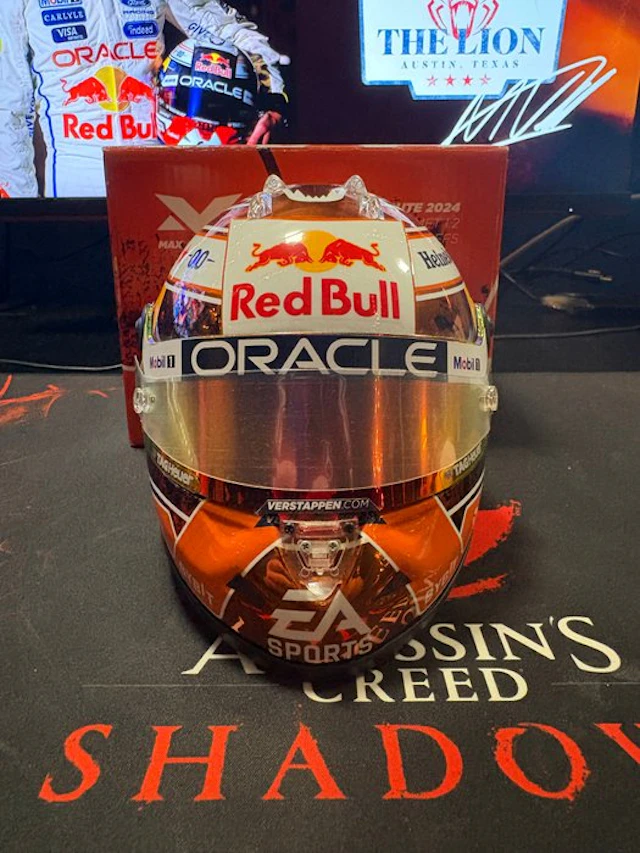 Red Bull Racing - Formula One - Max Verstappen - 2024 - Scale 1/2 helmet