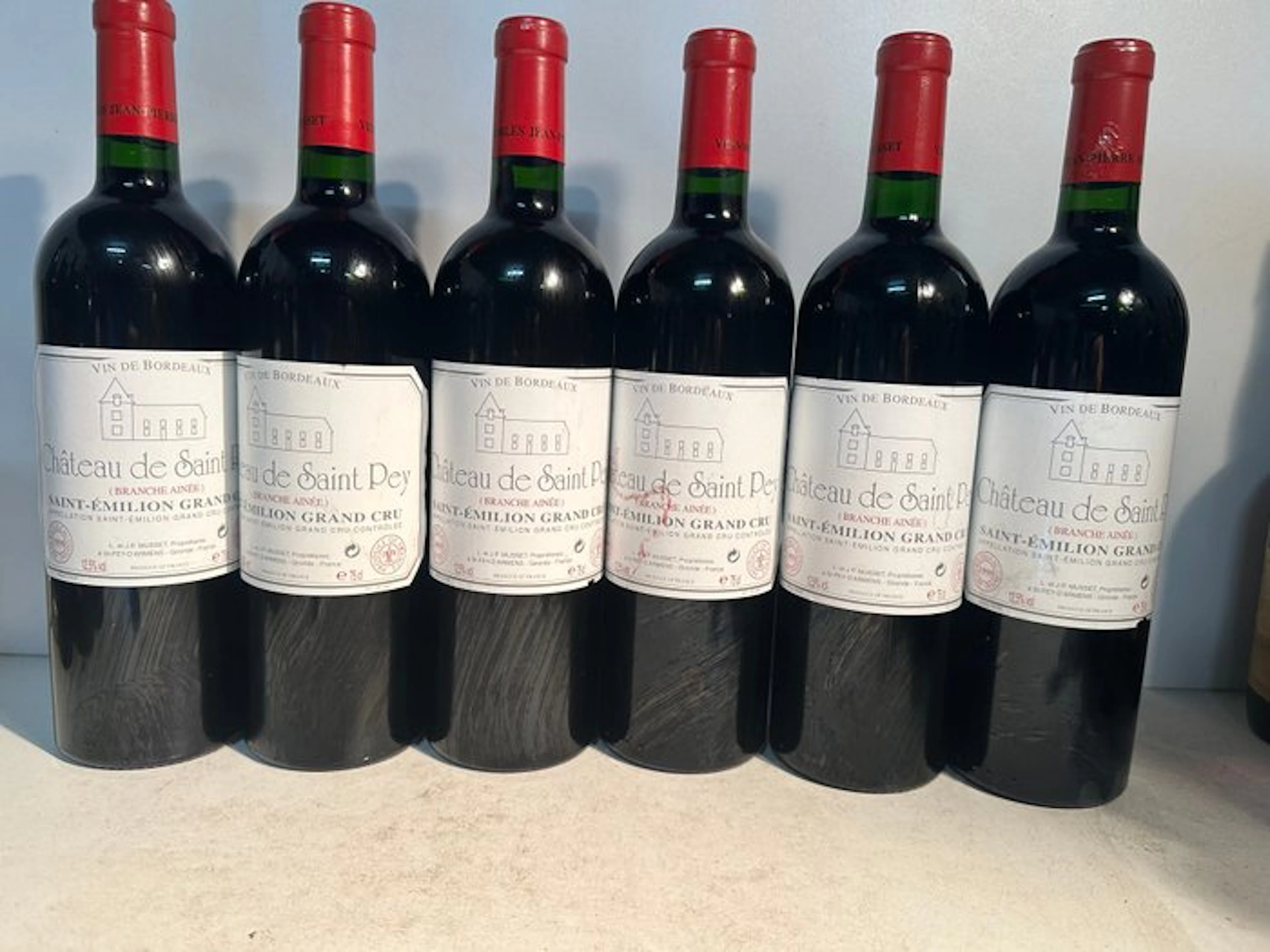 1999 Chateau Saint-Pey - Saint-Émilion Grand Cru - 6 Bottles (0.75L)