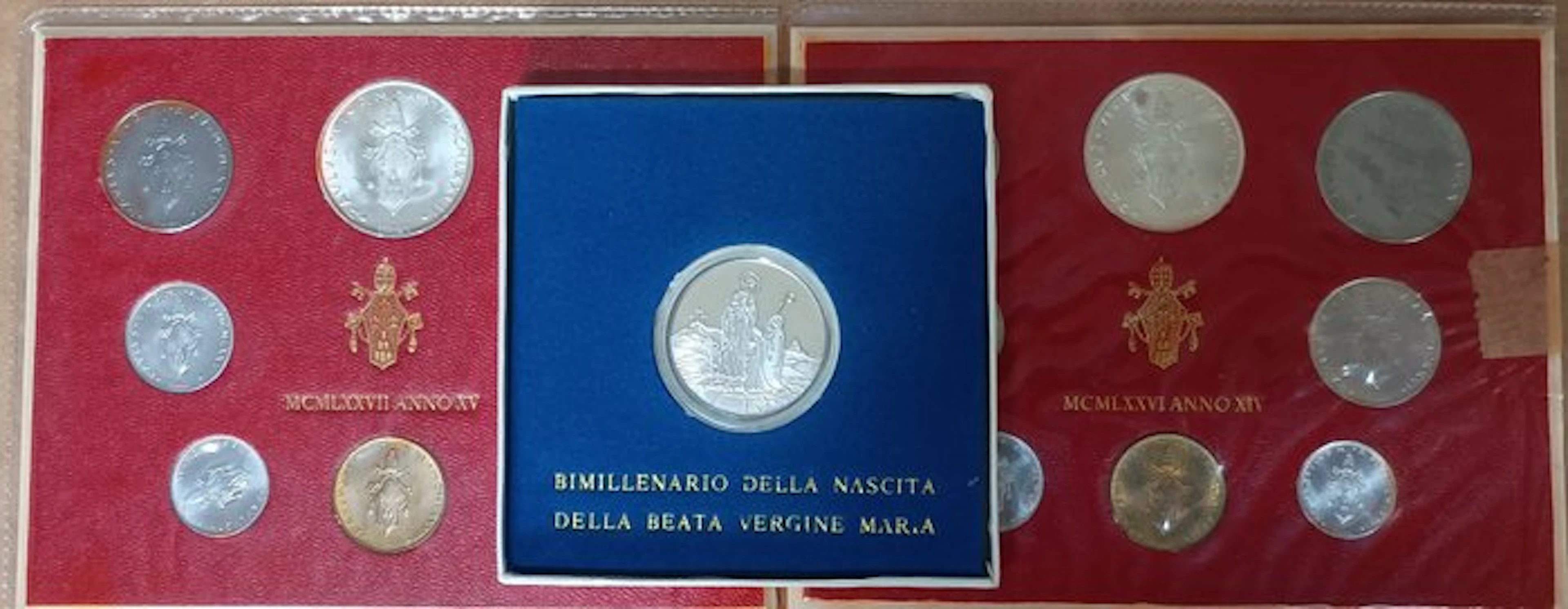 Vatican. Giovanni Paolo II. 1984/1993, Mint Coin Sets Incl. Silver