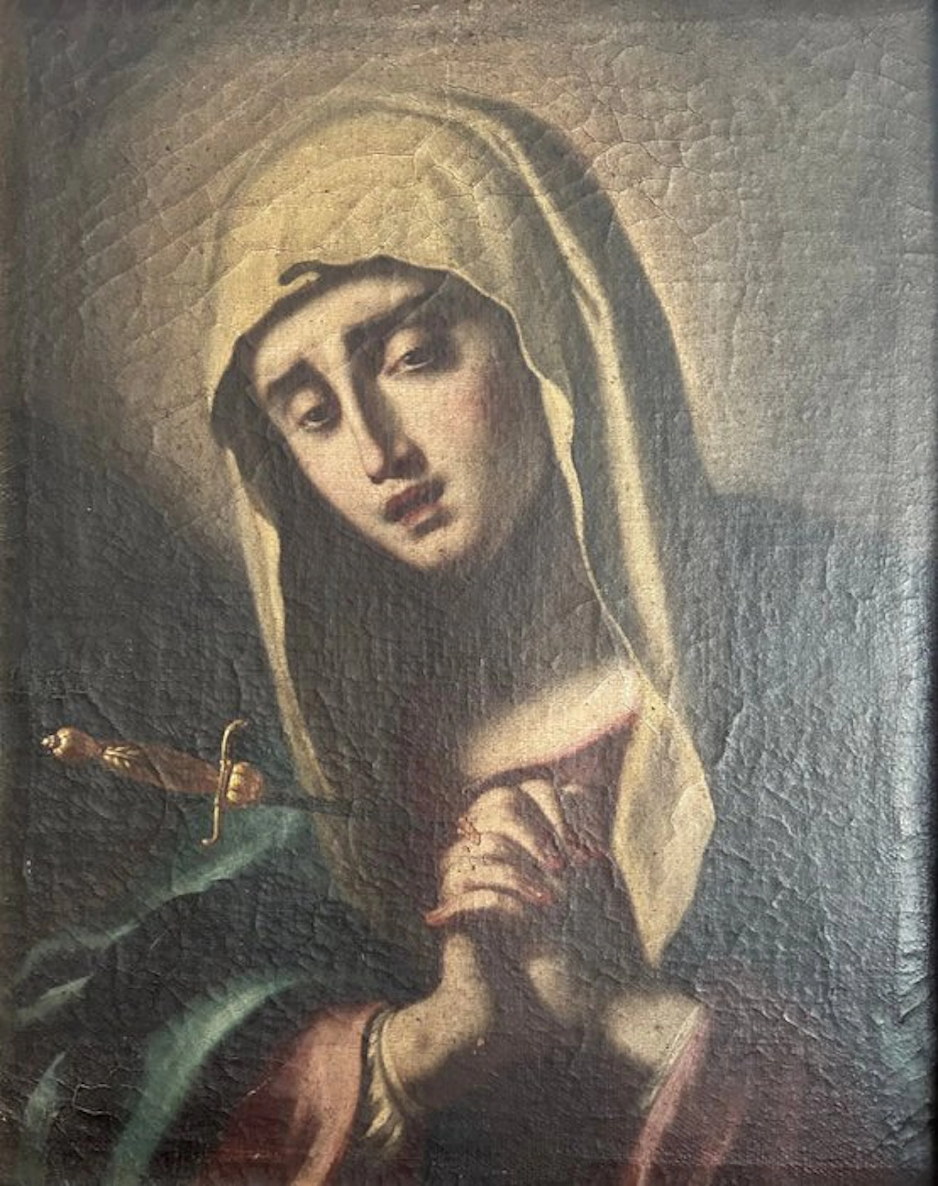 Cerchia di Bartolomé Esteban Murillo (XVII-XVIII) - Mater Dolorosa